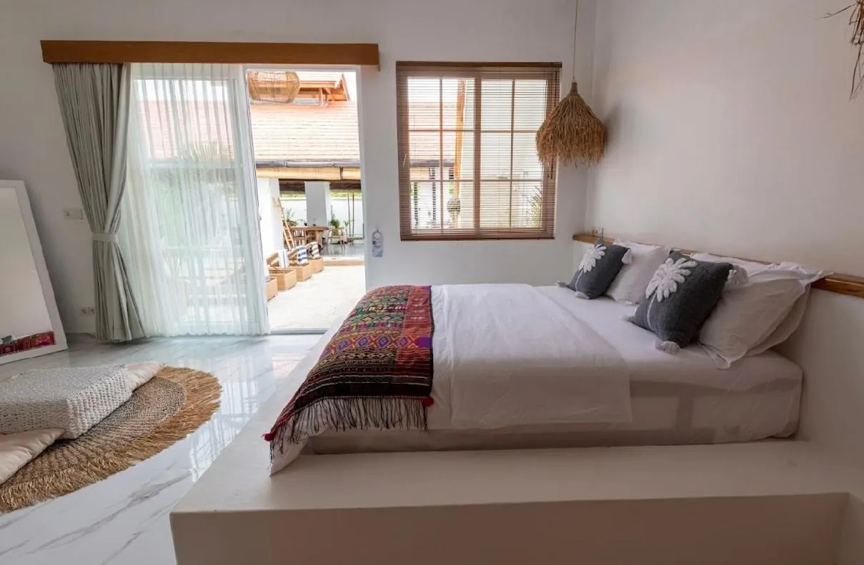 Bed in Keramas Moonlight Villa