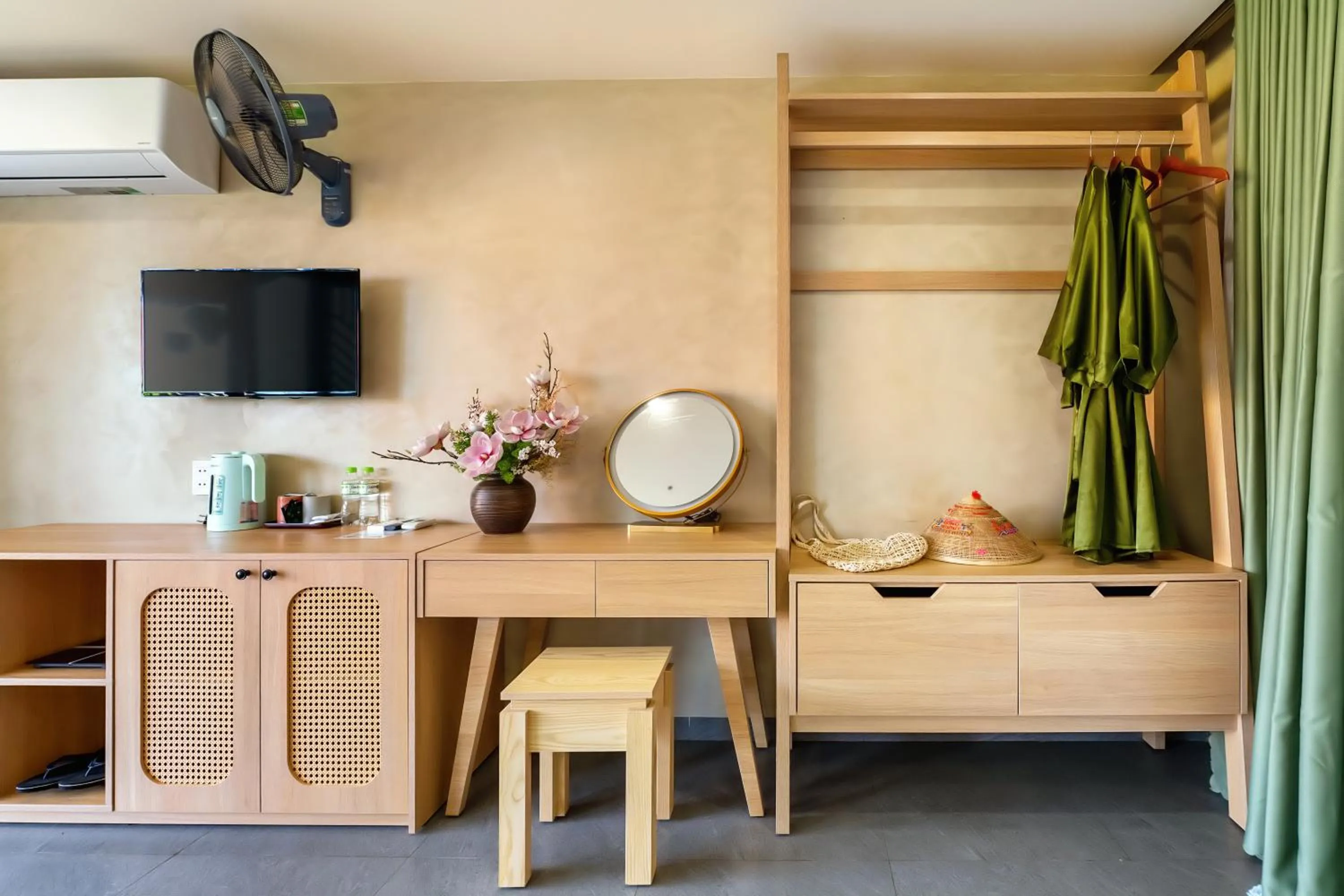 Decorative detail in The Linh Seaside Villa Hoi An