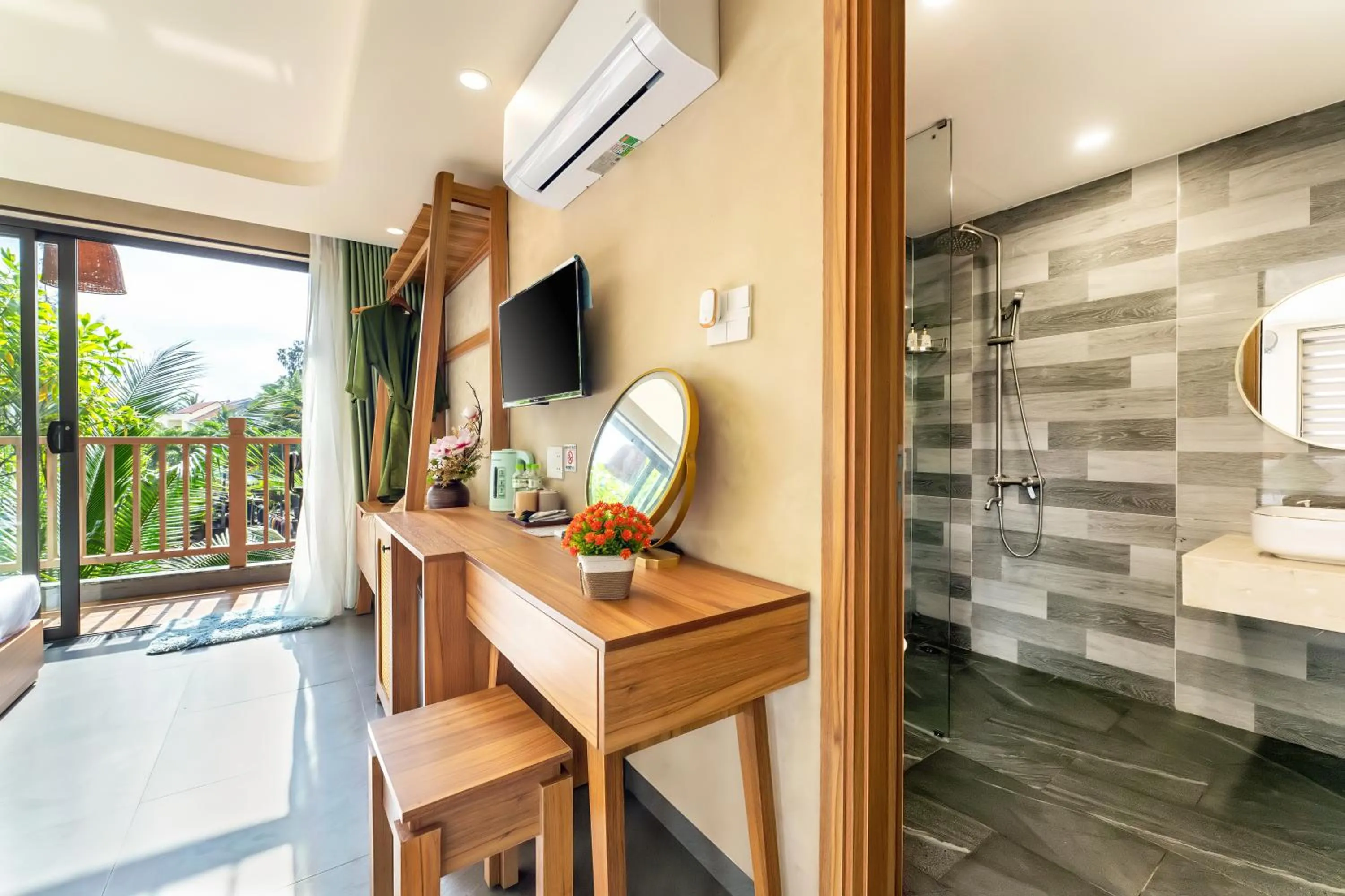 View (from property/room) in The Linh Seaside Villa Hoi An