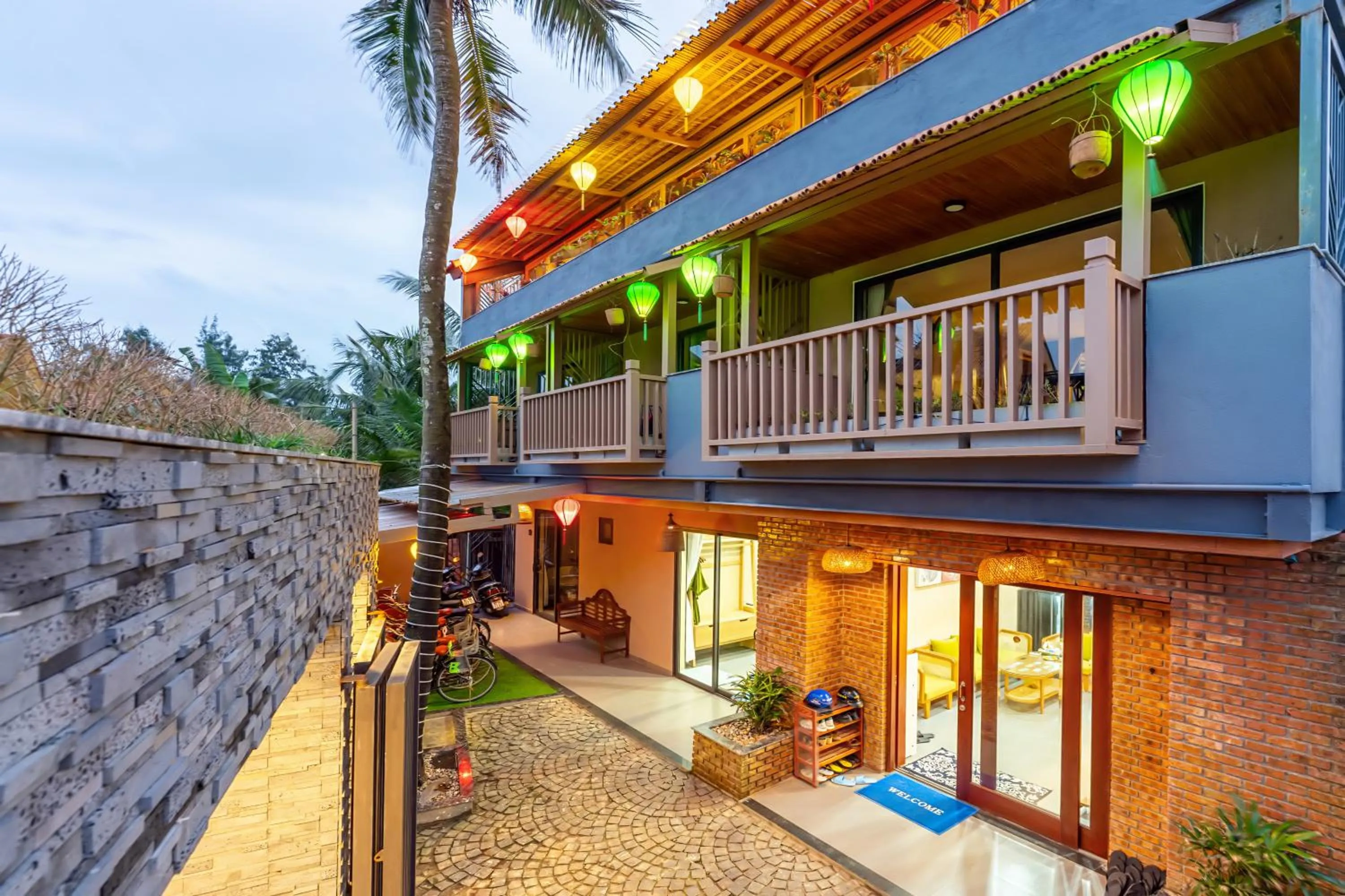 View (from property/room) in The Linh Seaside Villa Hoi An