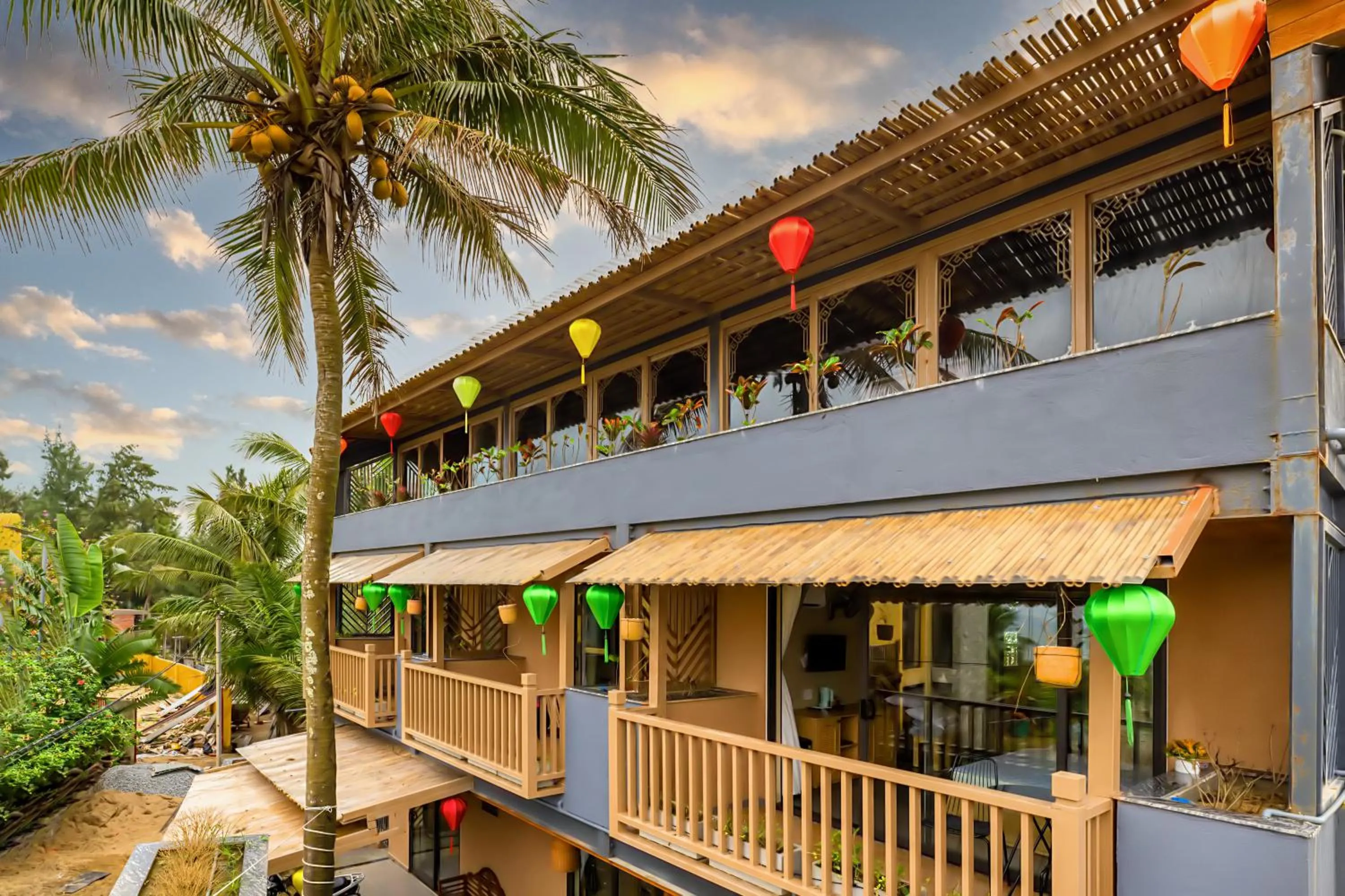 View (from property/room) in The Linh Seaside Villa Hoi An