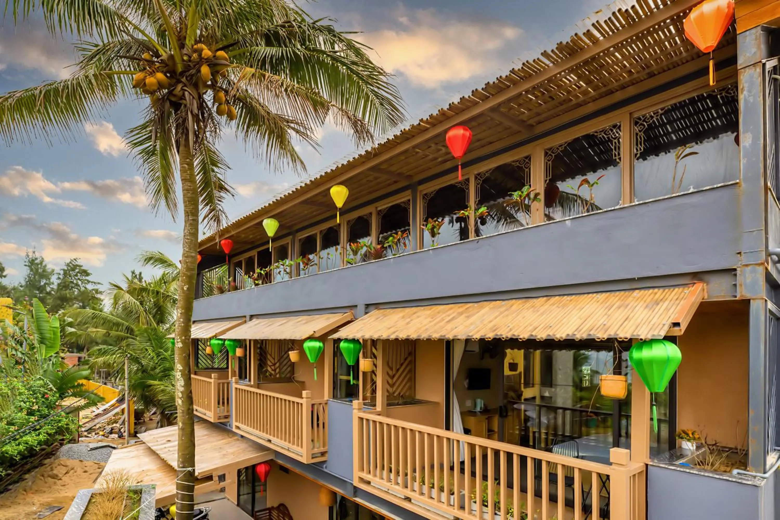 View (from property/room) in The Linh Seaside Villa Hoi An