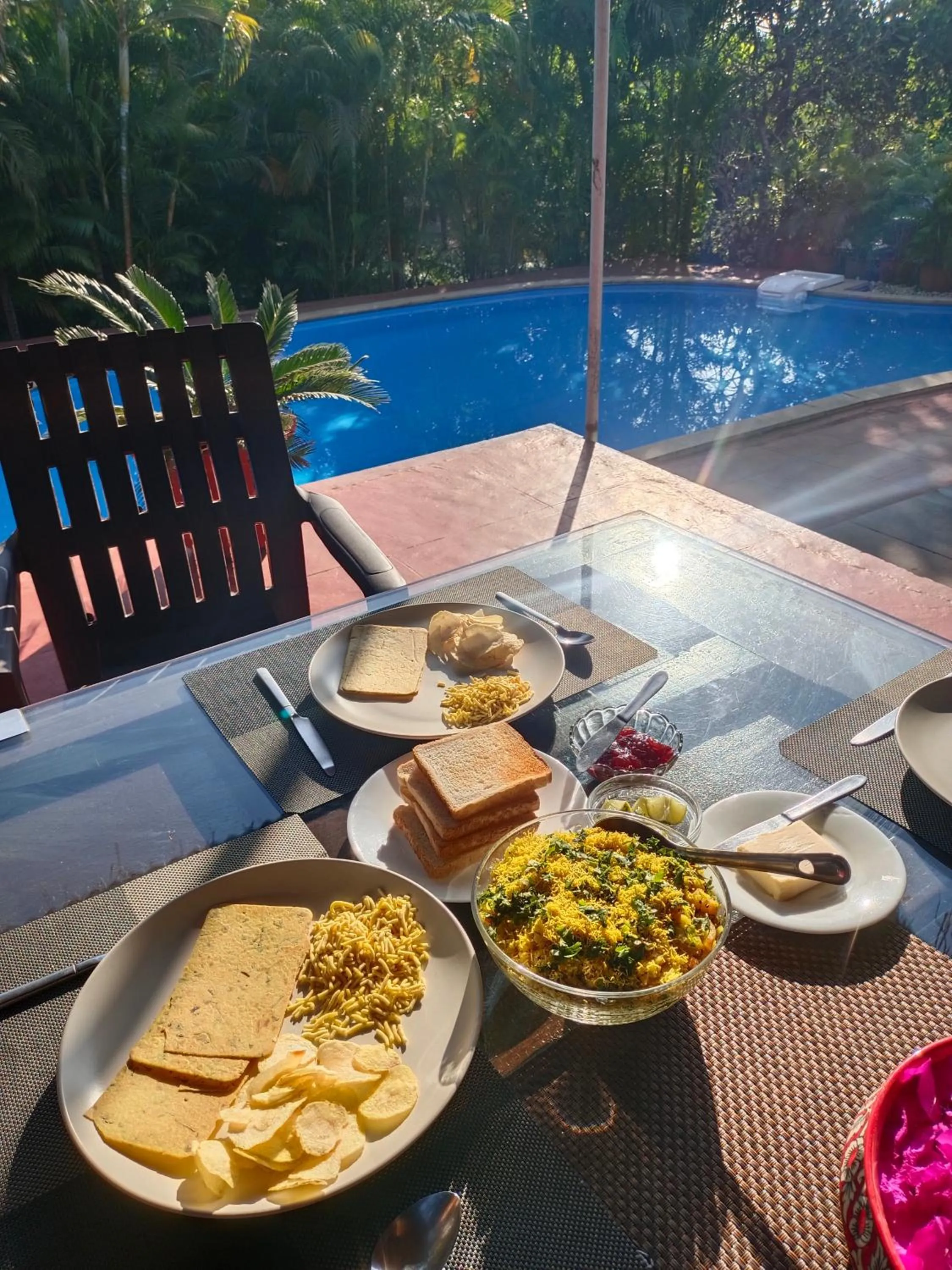 Breakfast in Aranya Phansad Resort