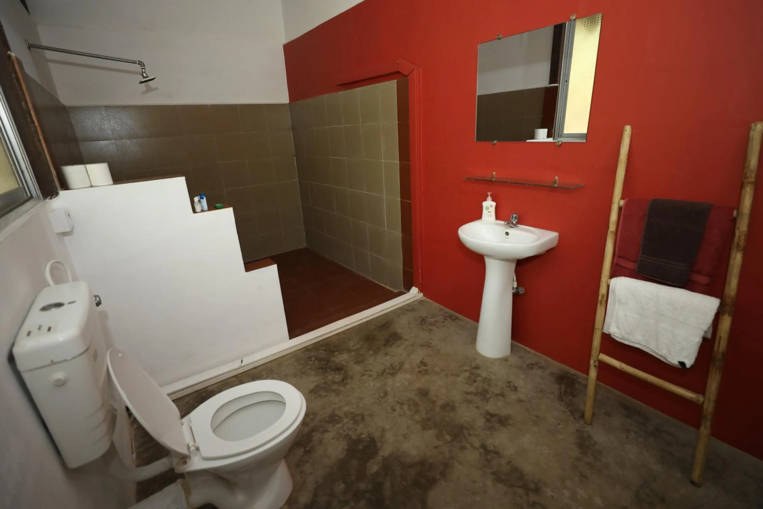 Toilet in Aranya Phansad Resort