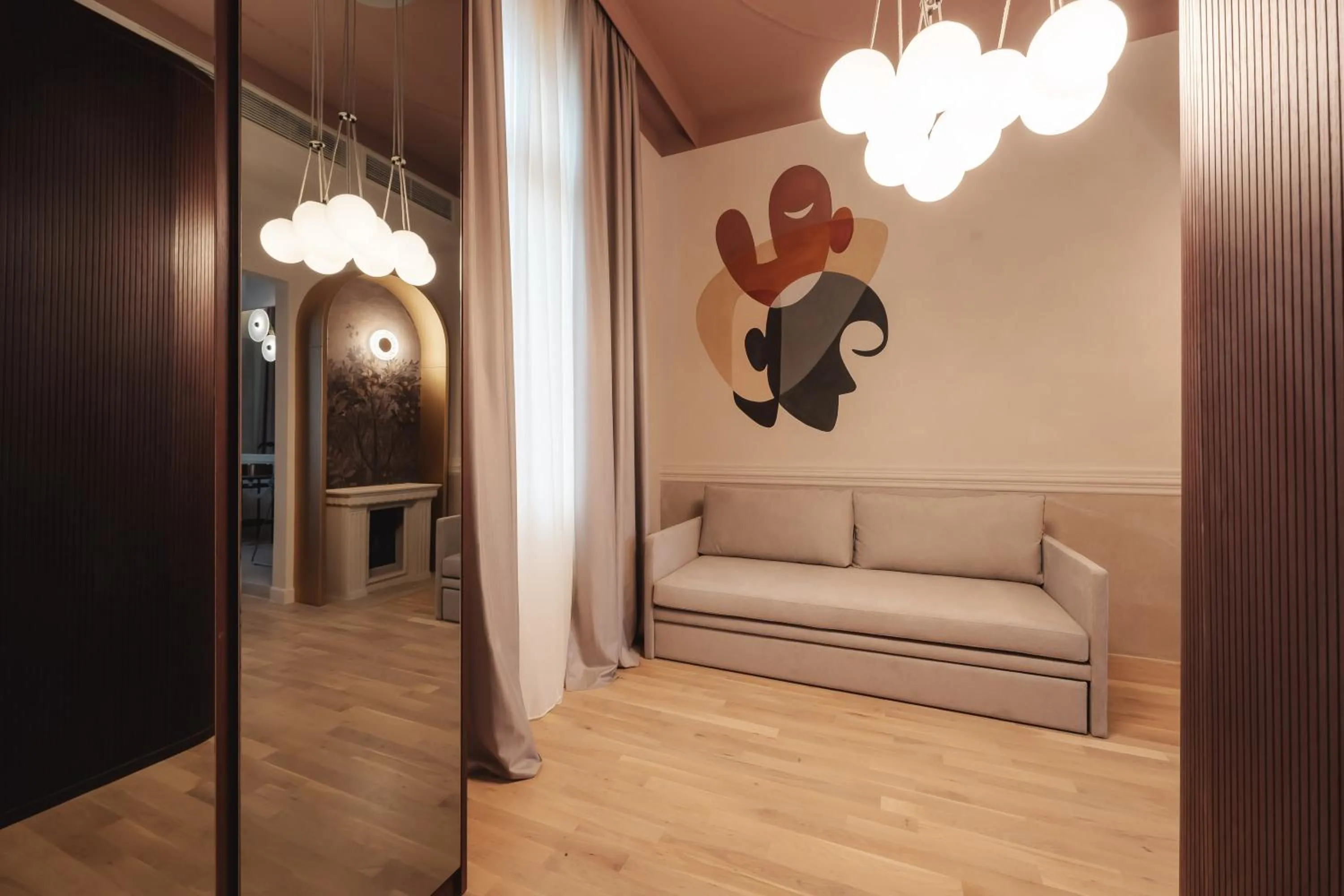 Living room in Zenith Premium Suites