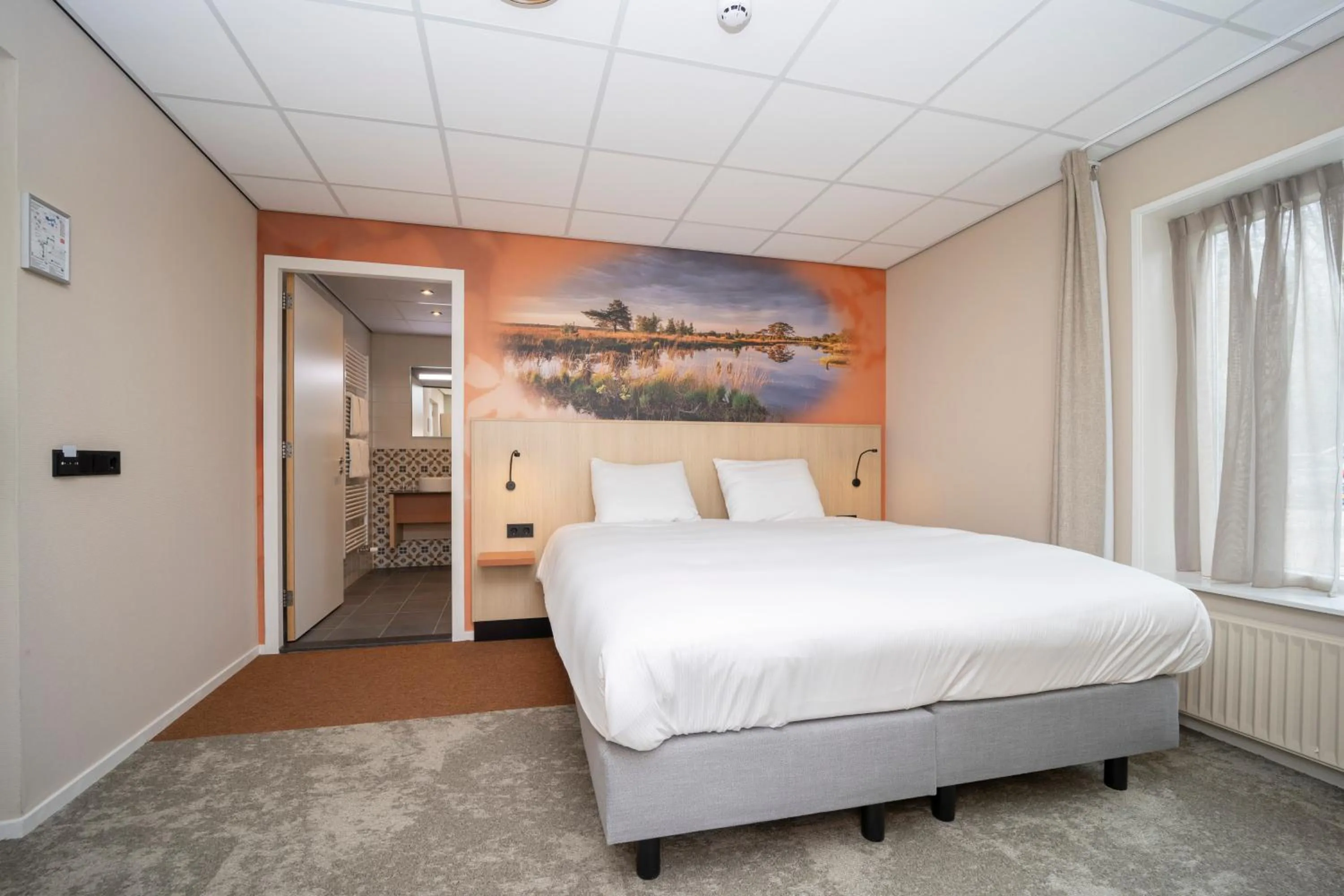 Bed in Fletcher Hotel-Restaurant de Borken