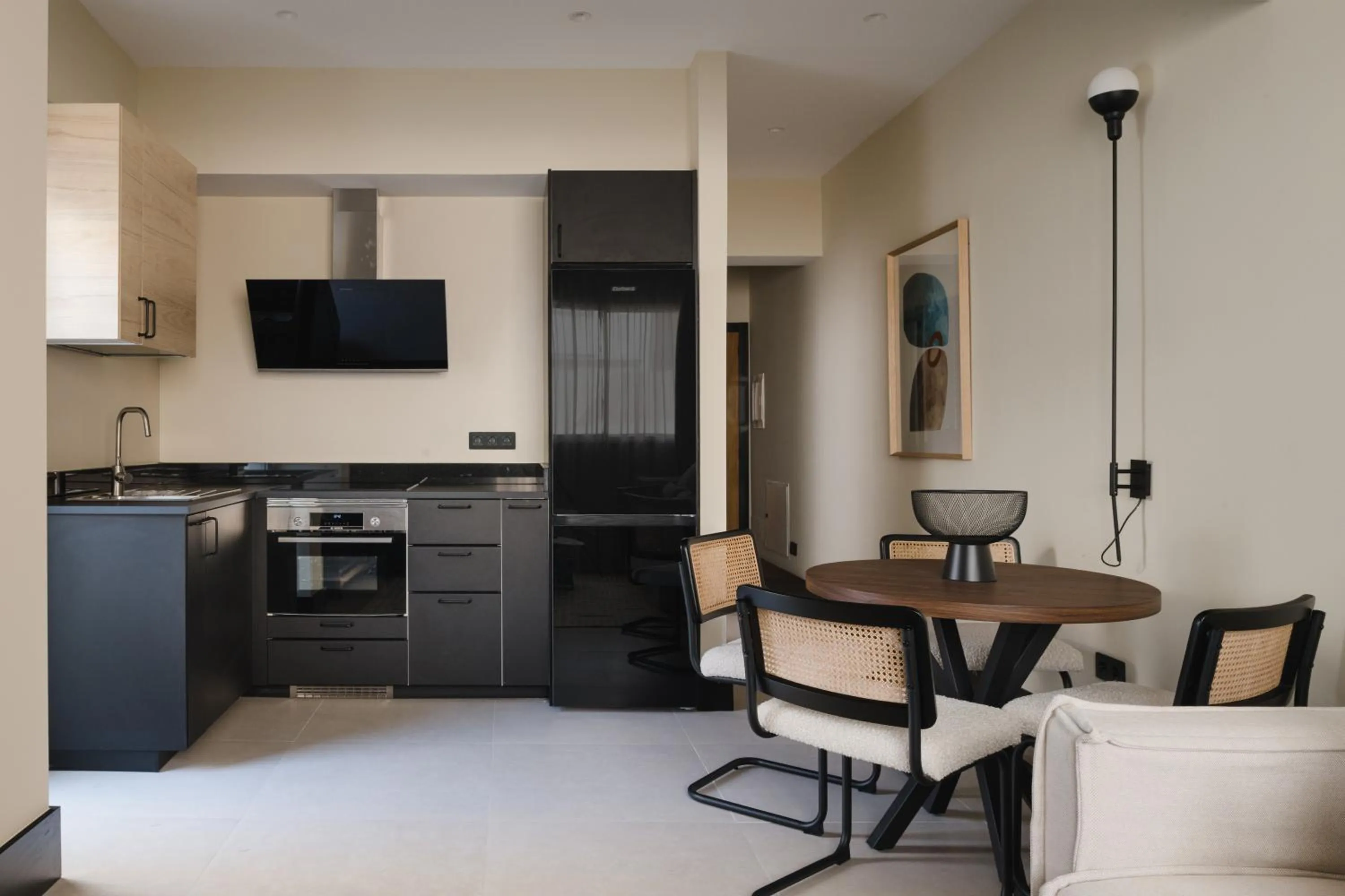 Kitchen or kitchenette in Blue Marina Suites - Boutique Apartments