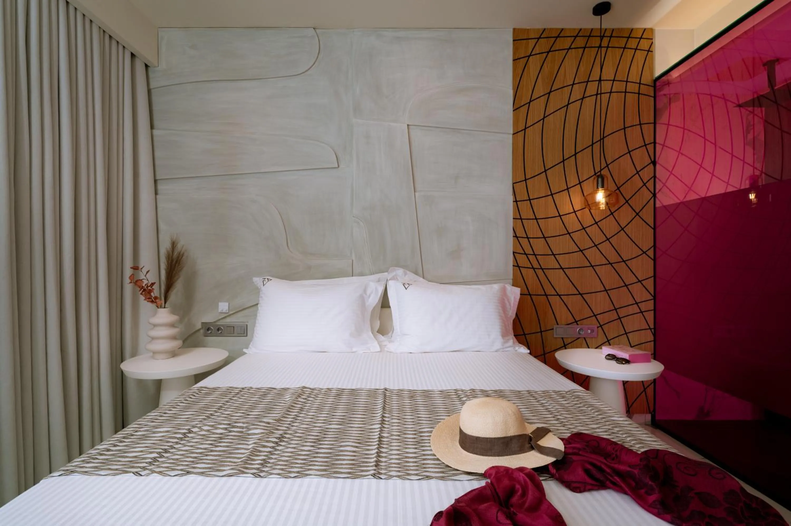 Bed in ZEST THASSOS LUXURY RETREAT