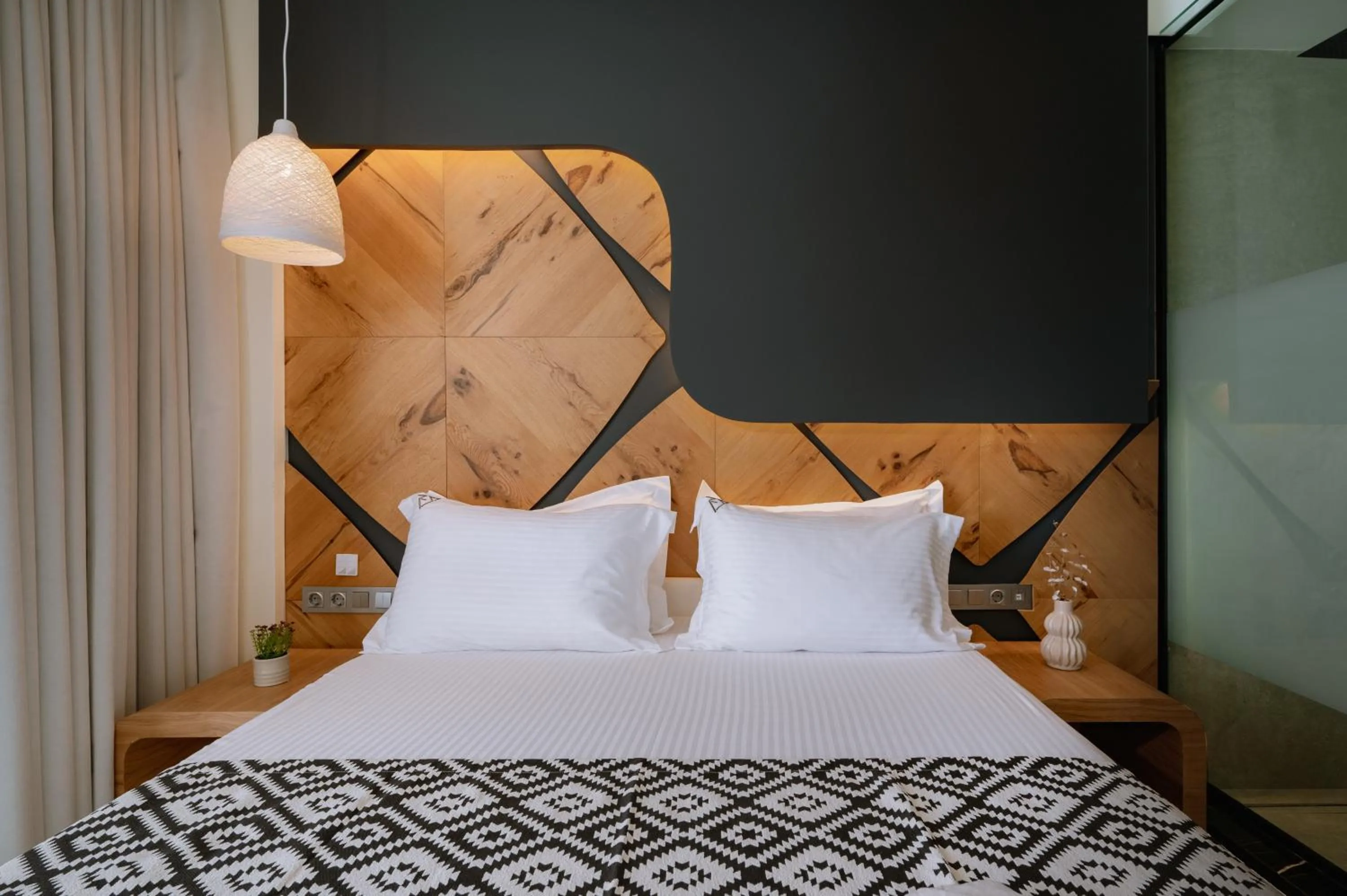 Bed in ZEST THASSOS LUXURY RETREAT