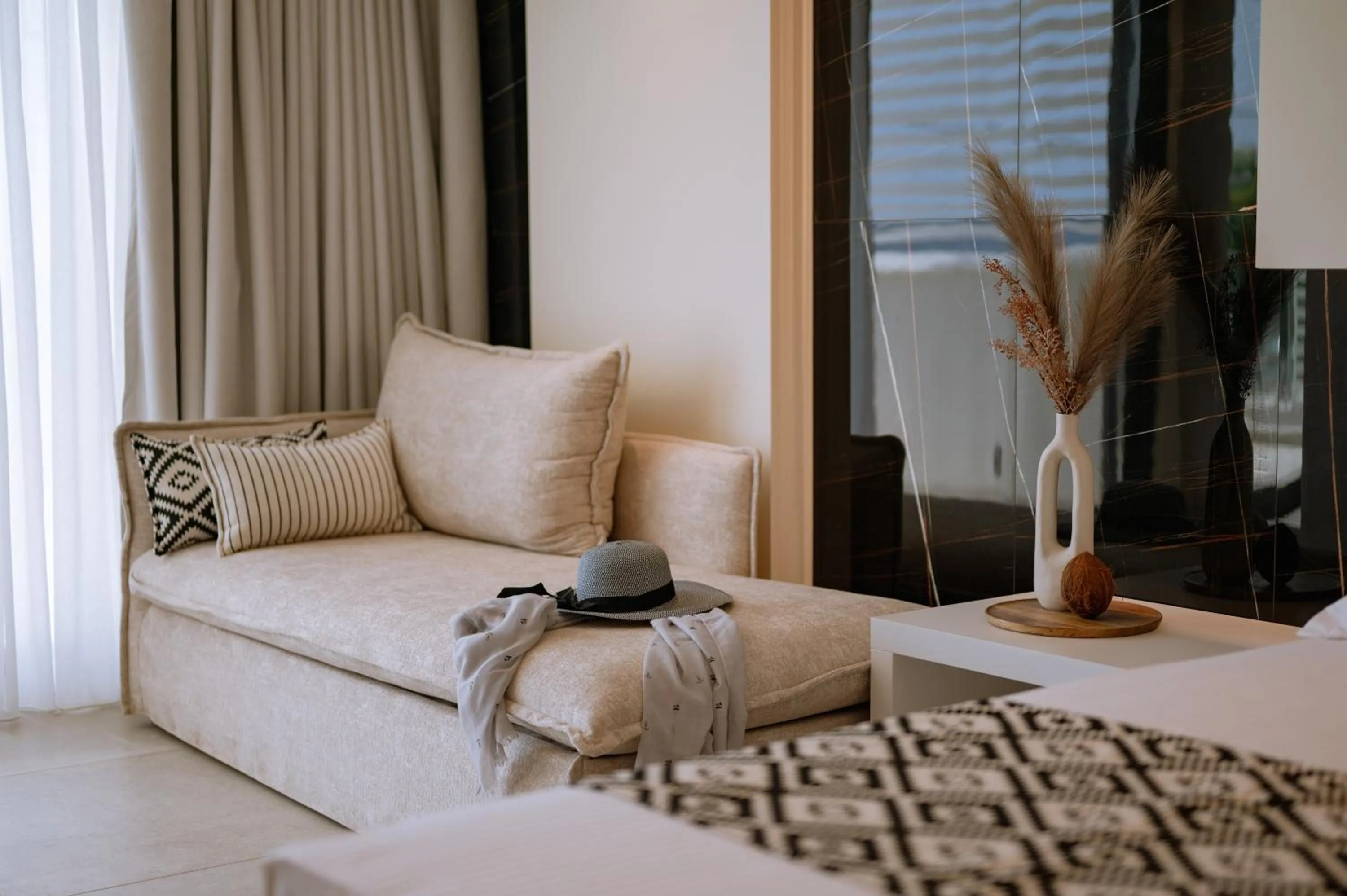 Bed in ZEST THASSOS LUXURY RETREAT