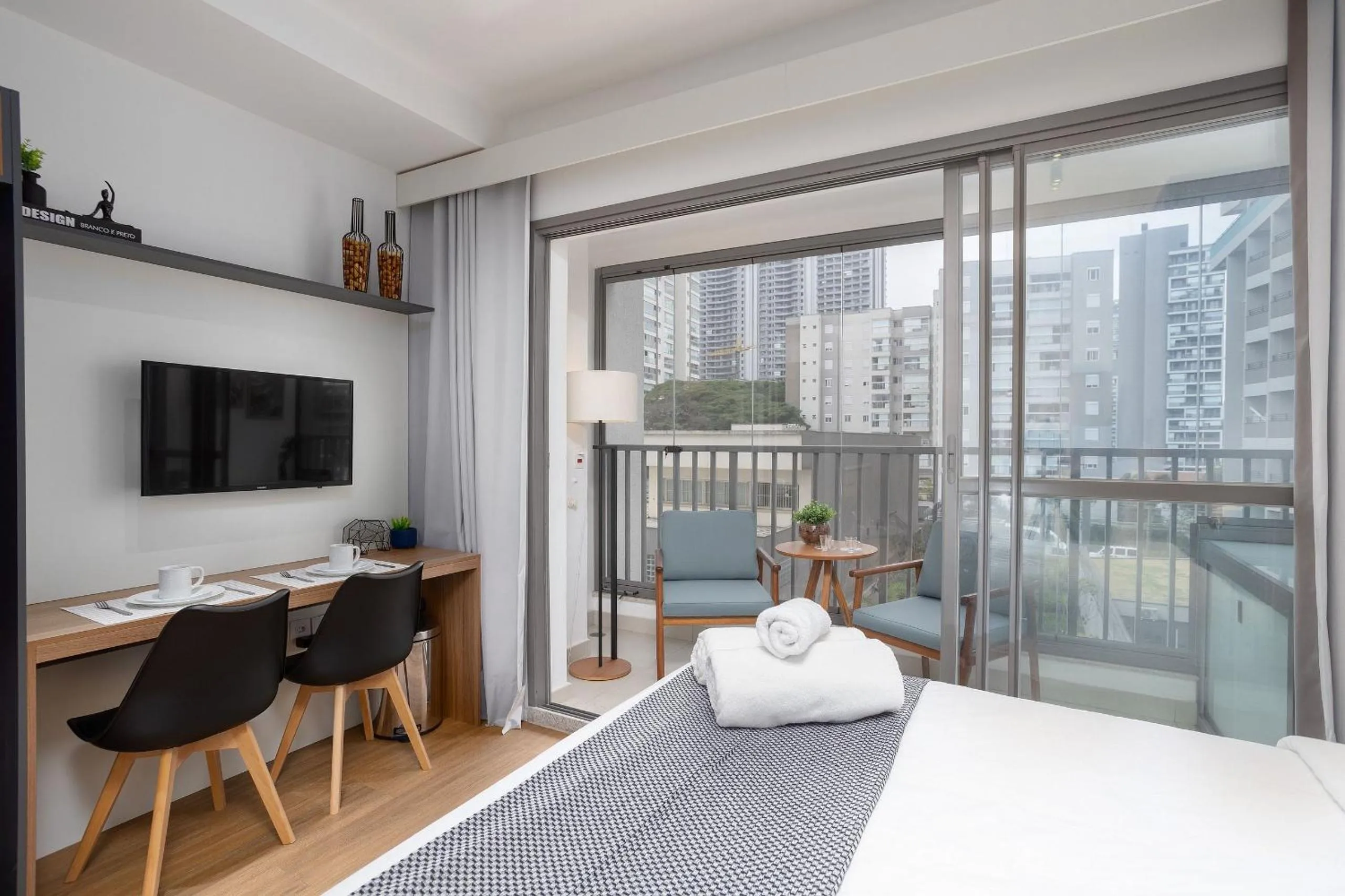 Bedroom in Atmosfera Brooklin