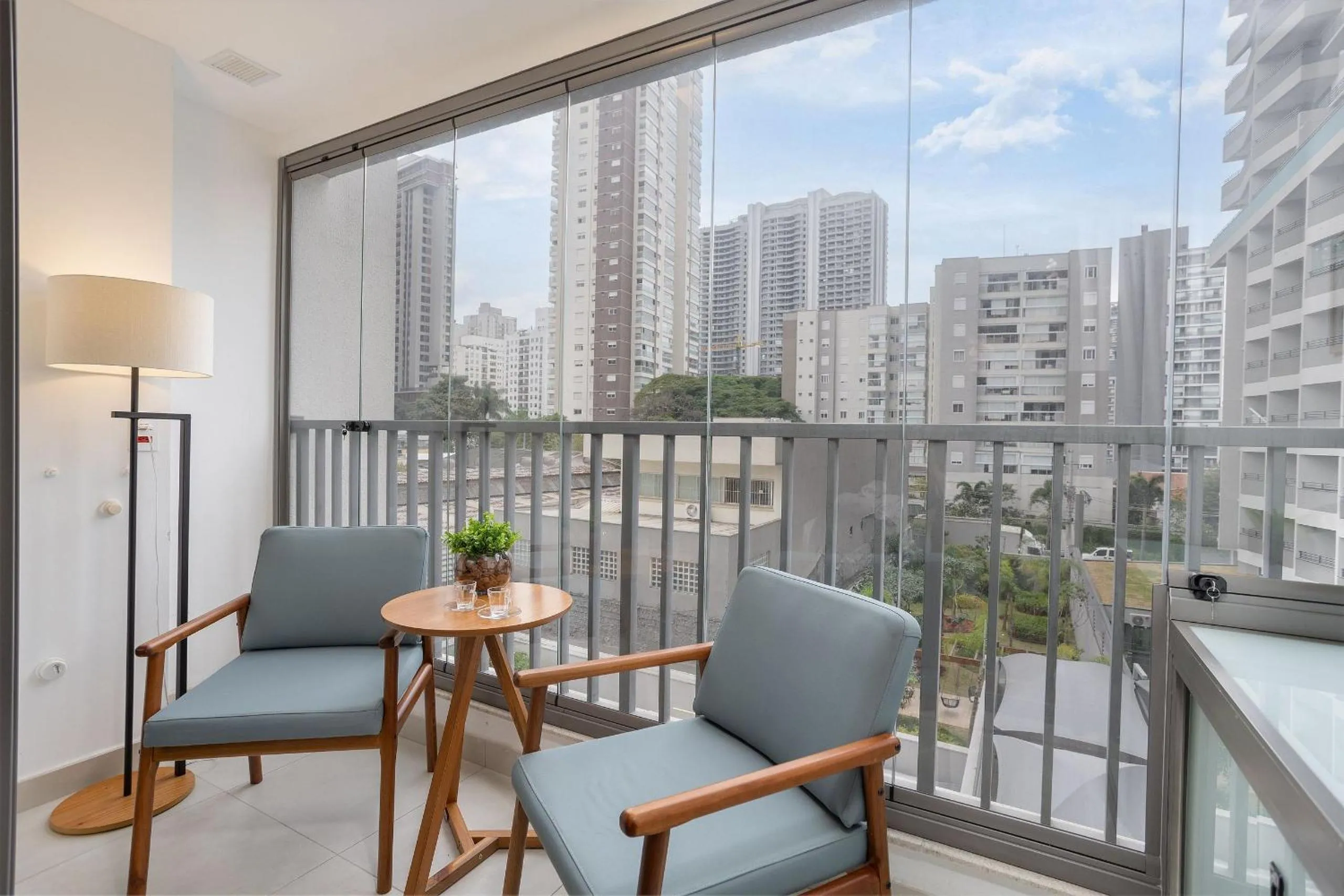 Balcony/Terrace in Atmosfera Brooklin