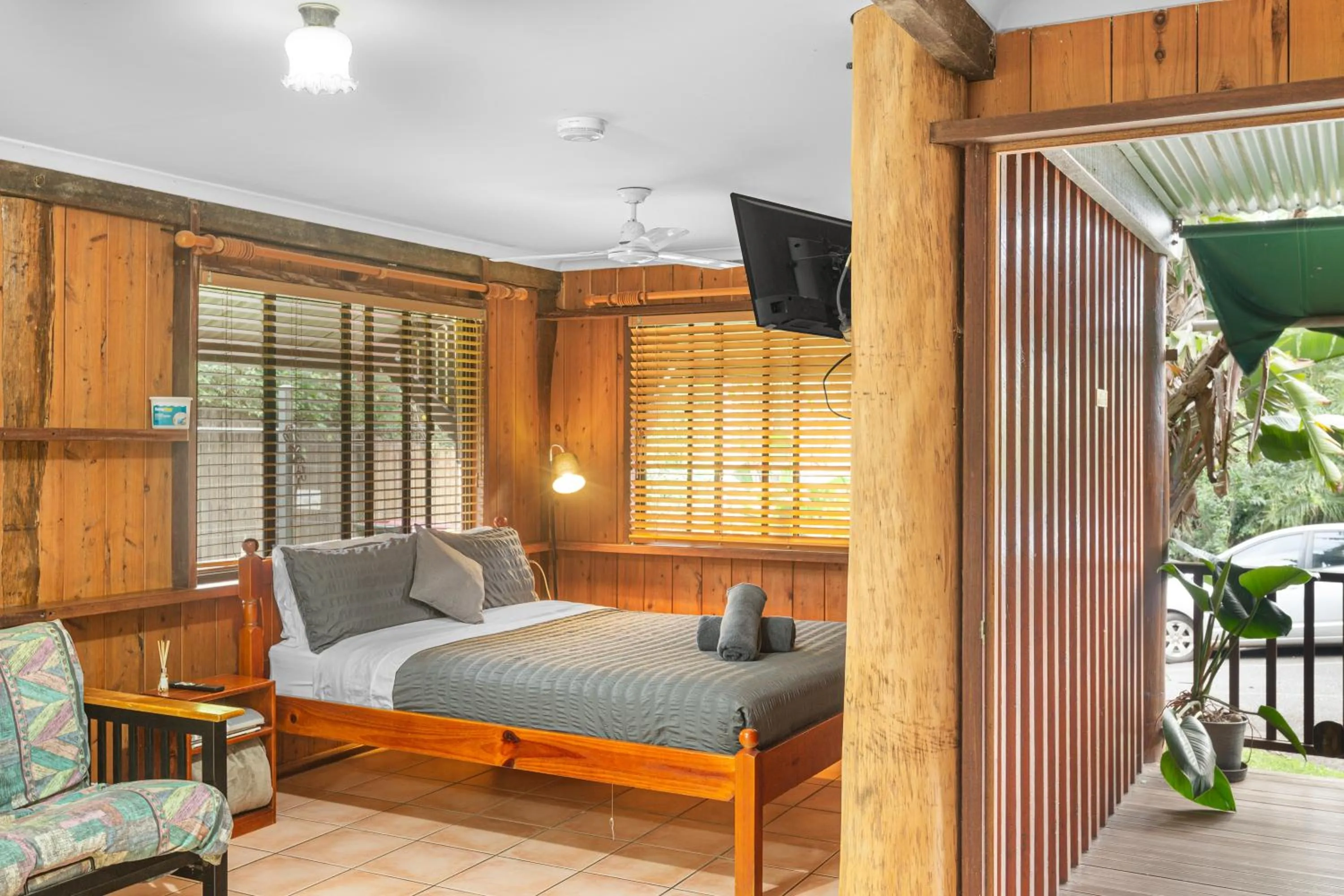 Bed in Atherton Blue Gum