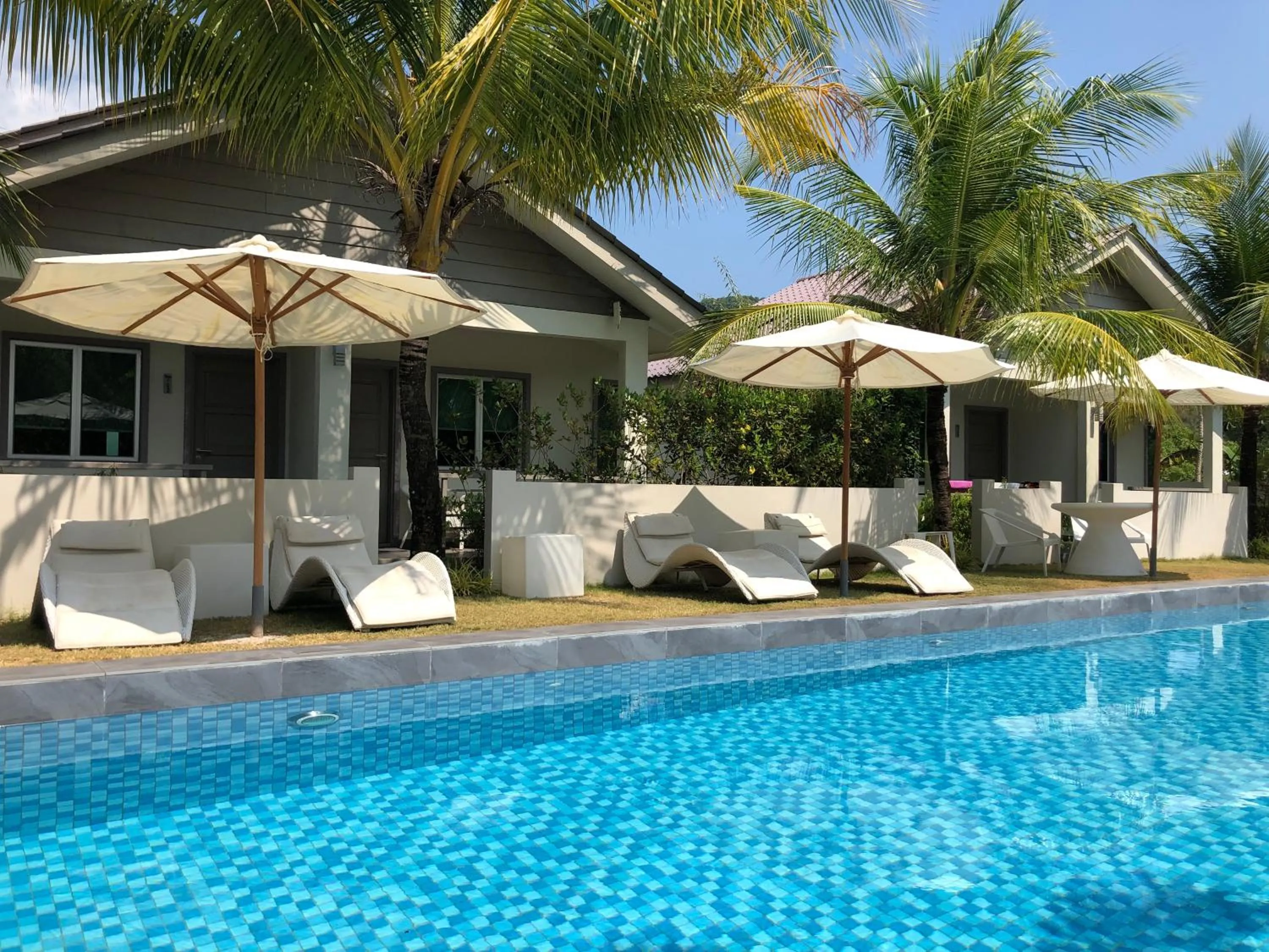 Swimming pool in Fuuka Villa