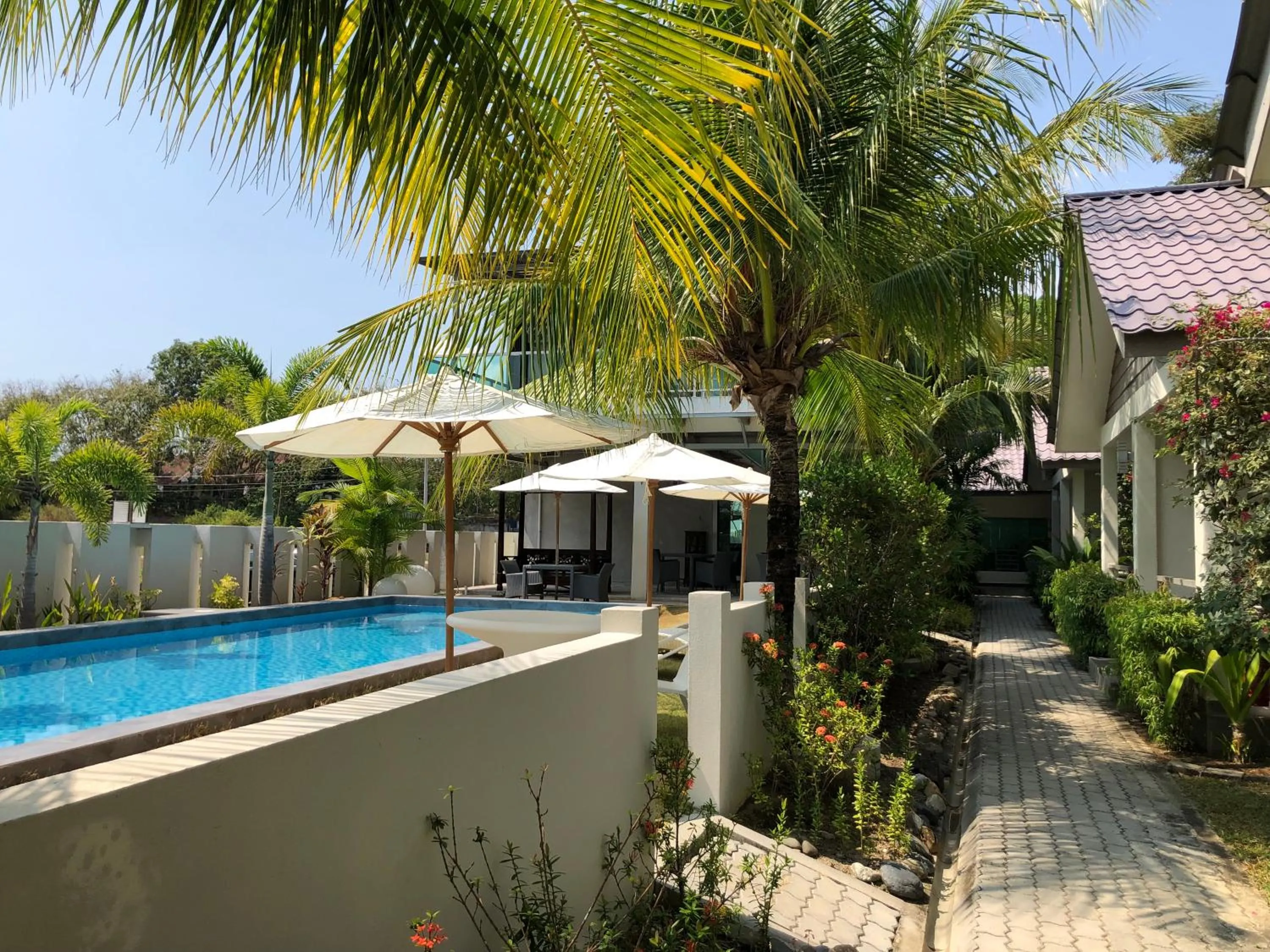 Swimming pool in Fuuka Villa