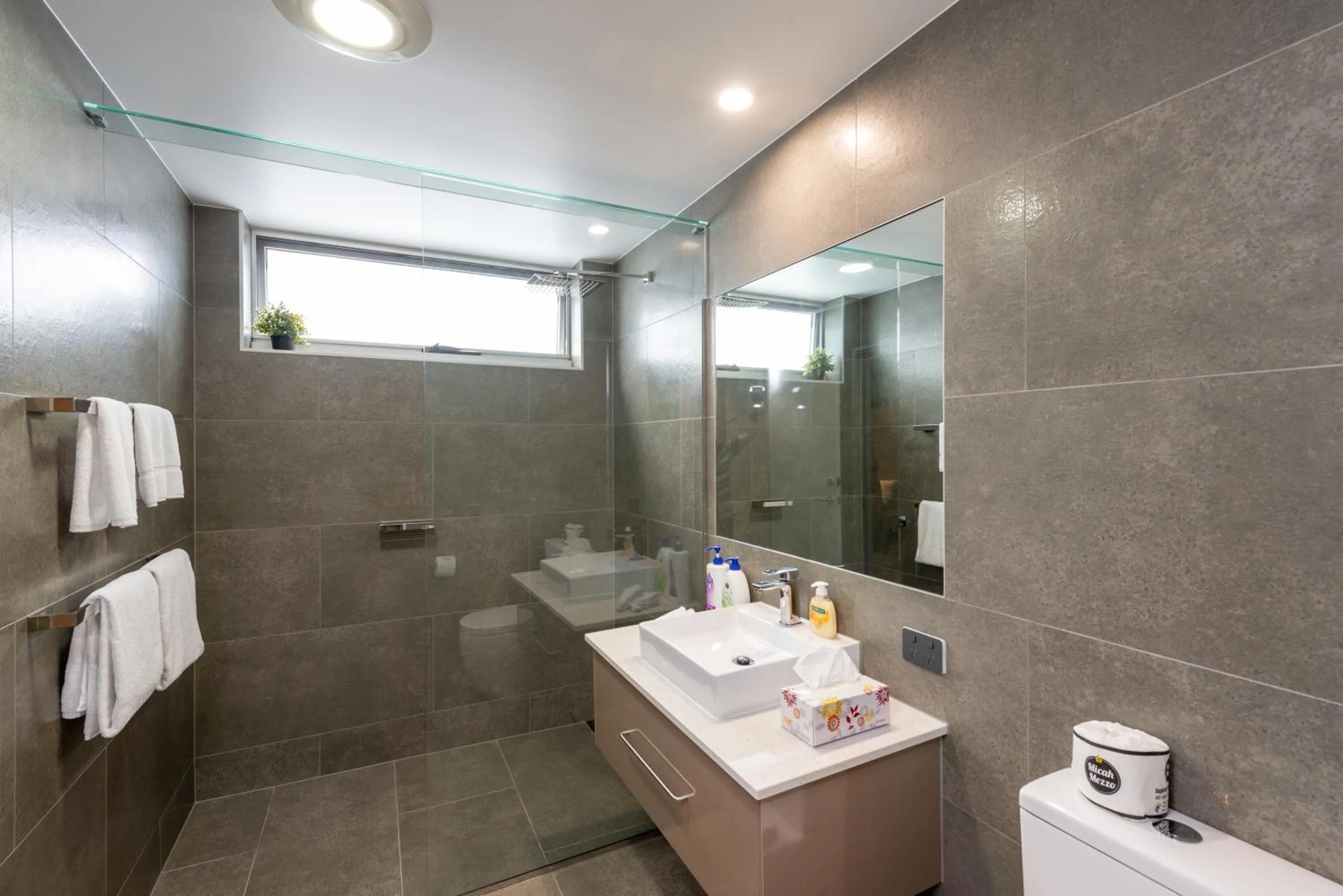 Bathroom in Laguna Serviced Apartments