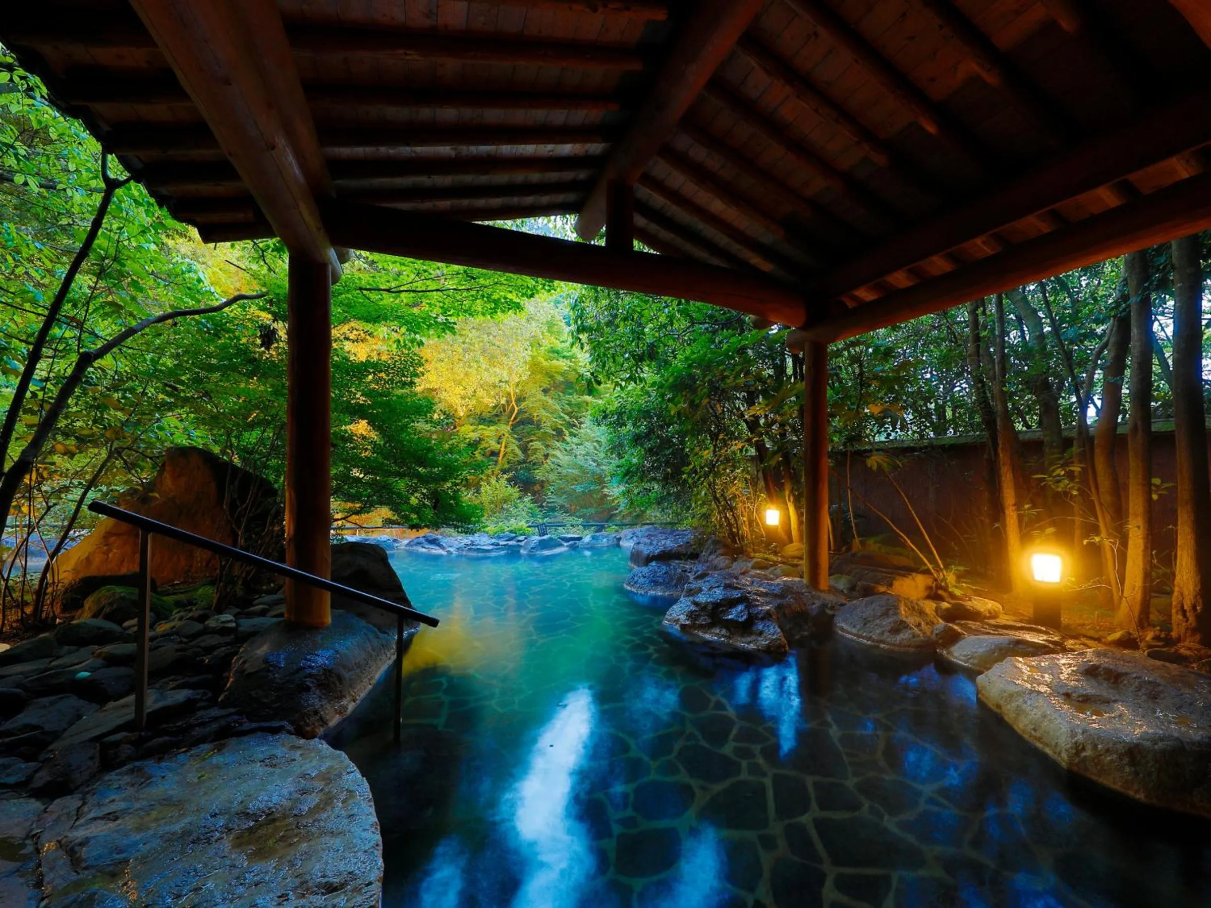 Hot Spring Bath in Taishoya