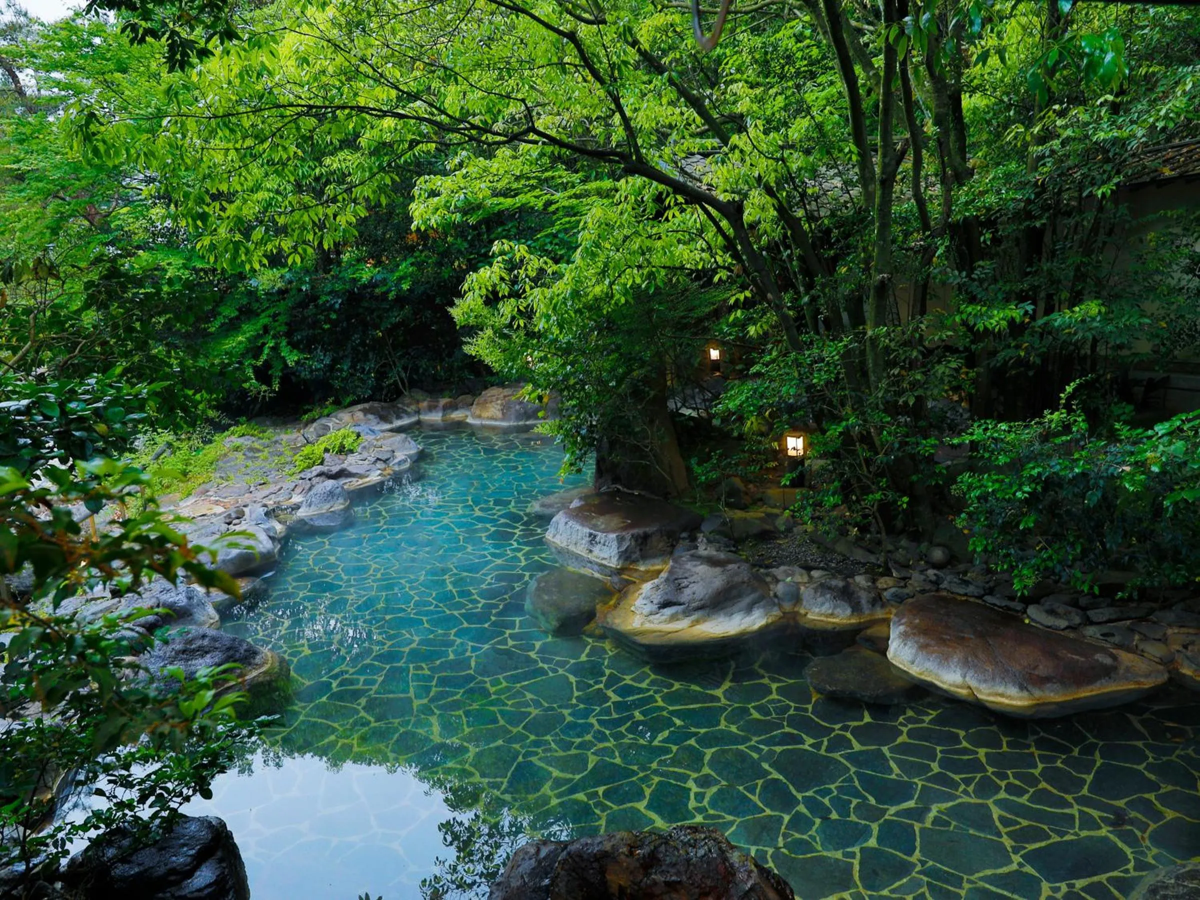Hot Spring Bath in Taishoya