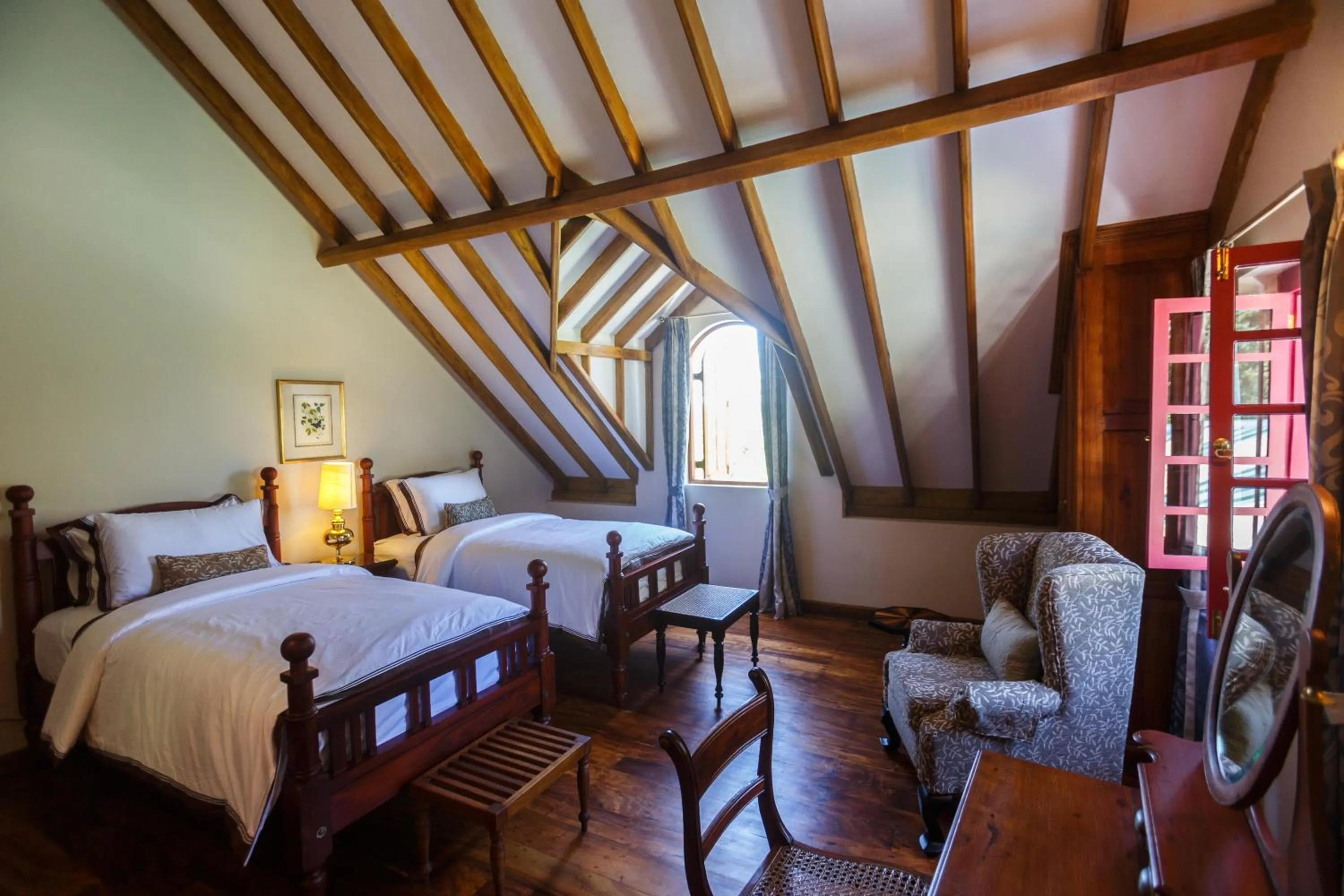 Bedroom, Bed in Dutch House Bandarawela