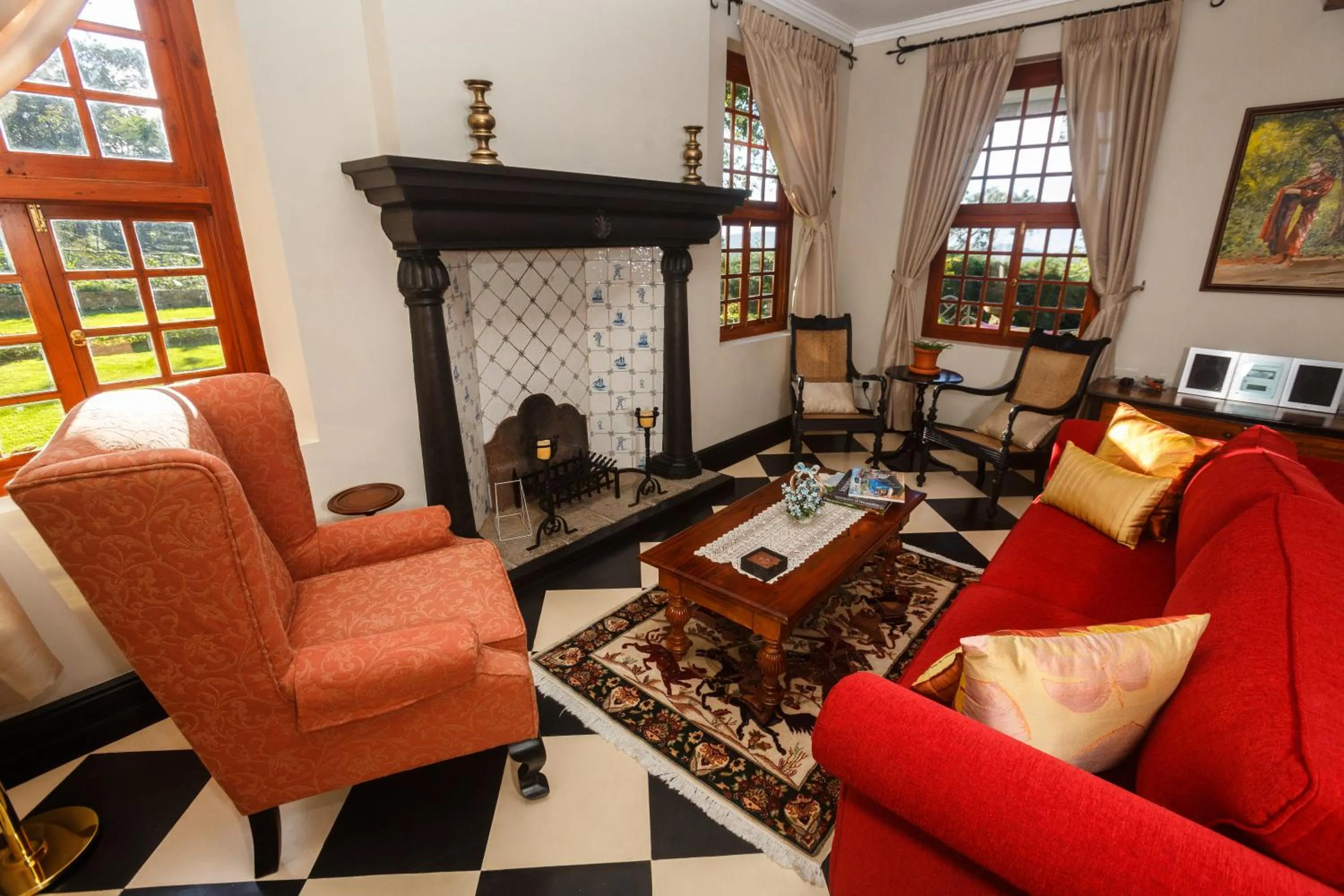 Living room in Dutch House Bandarawela