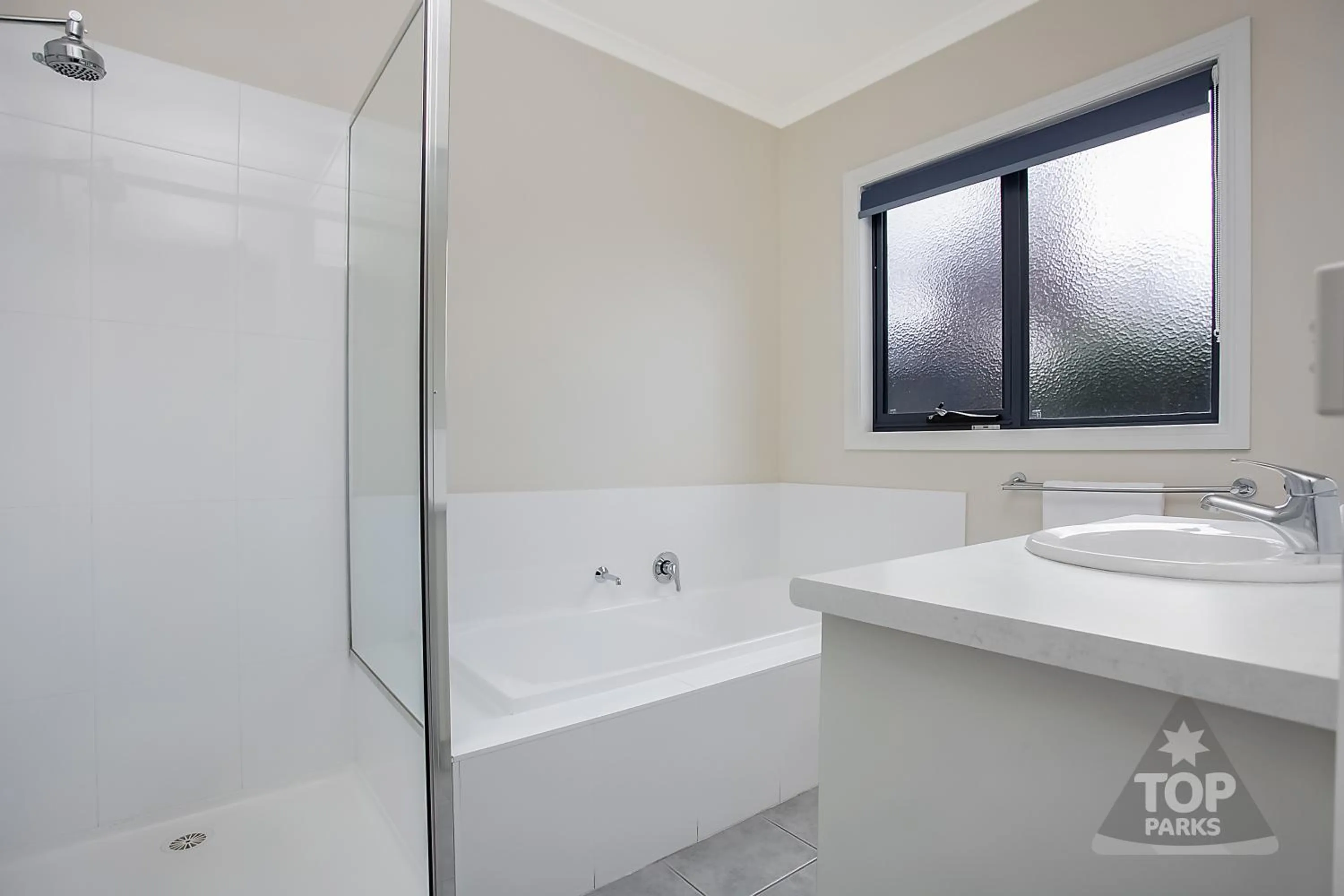 Bathroom in Lake Fyans Holiday Park