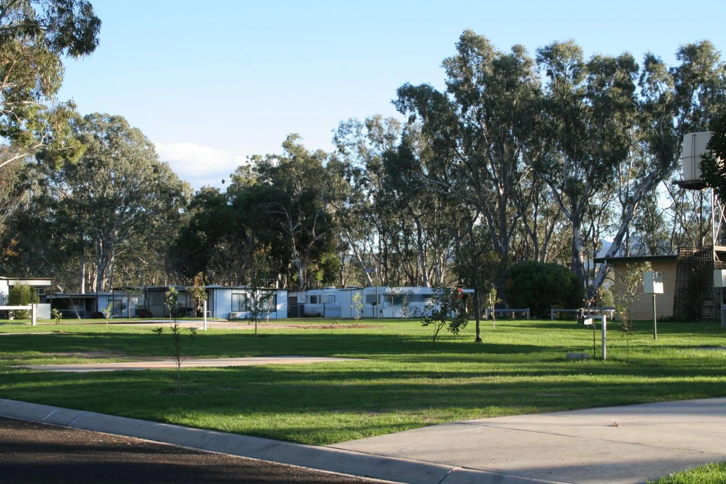 Garden in Lake Fyans Holiday Park