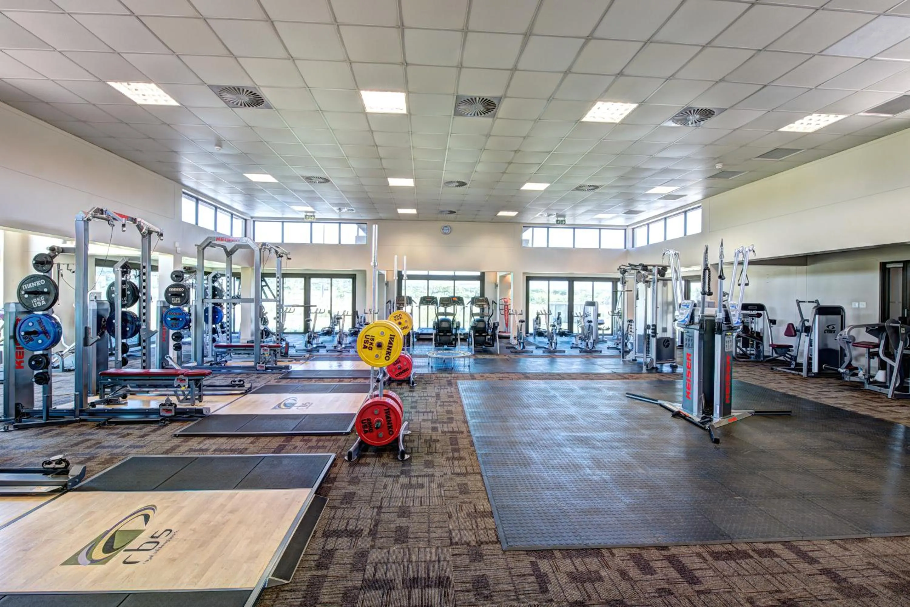 Fitness centre/facilities in Royal Marang Hotel