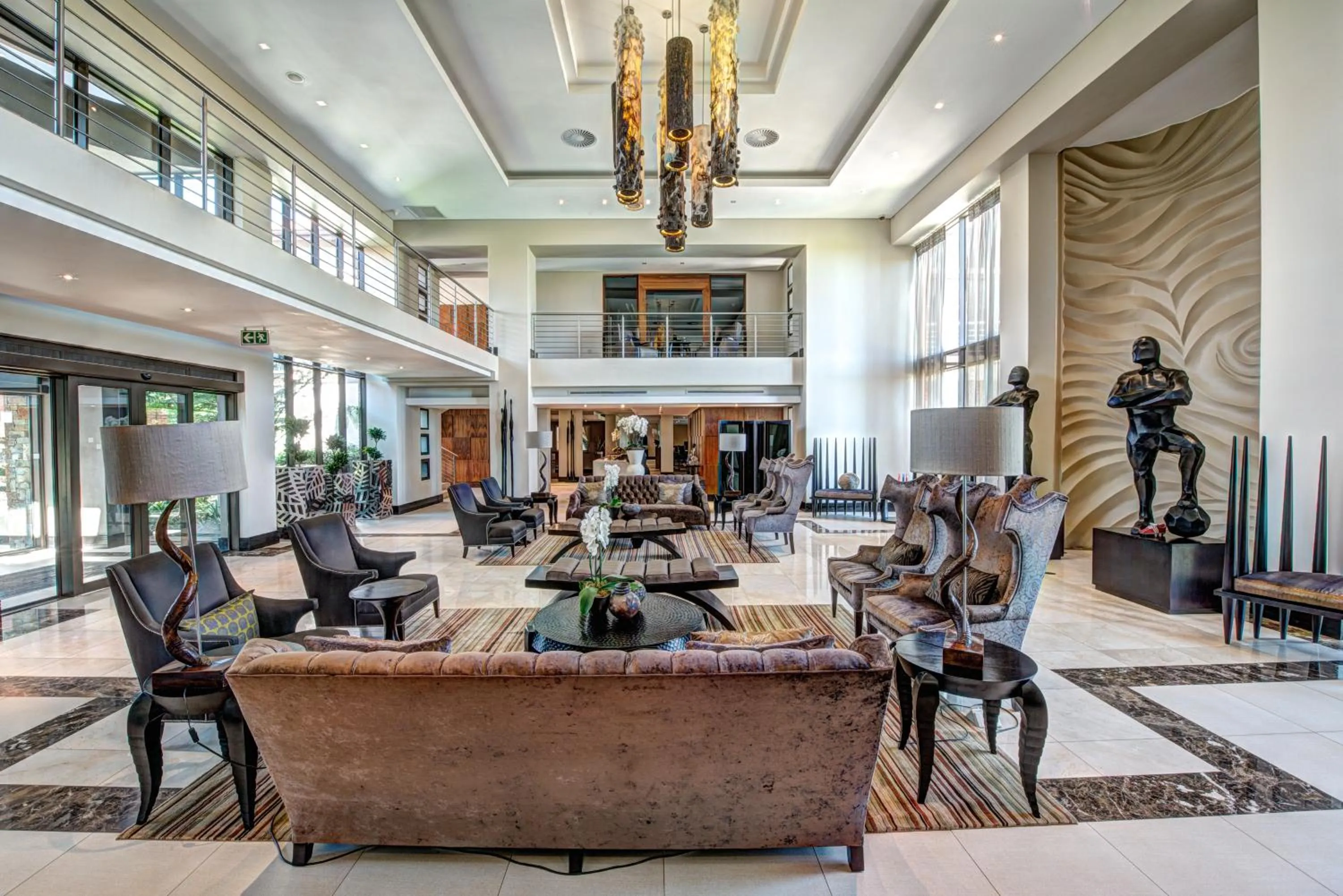 Communal lounge/ TV room in Royal Marang Hotel