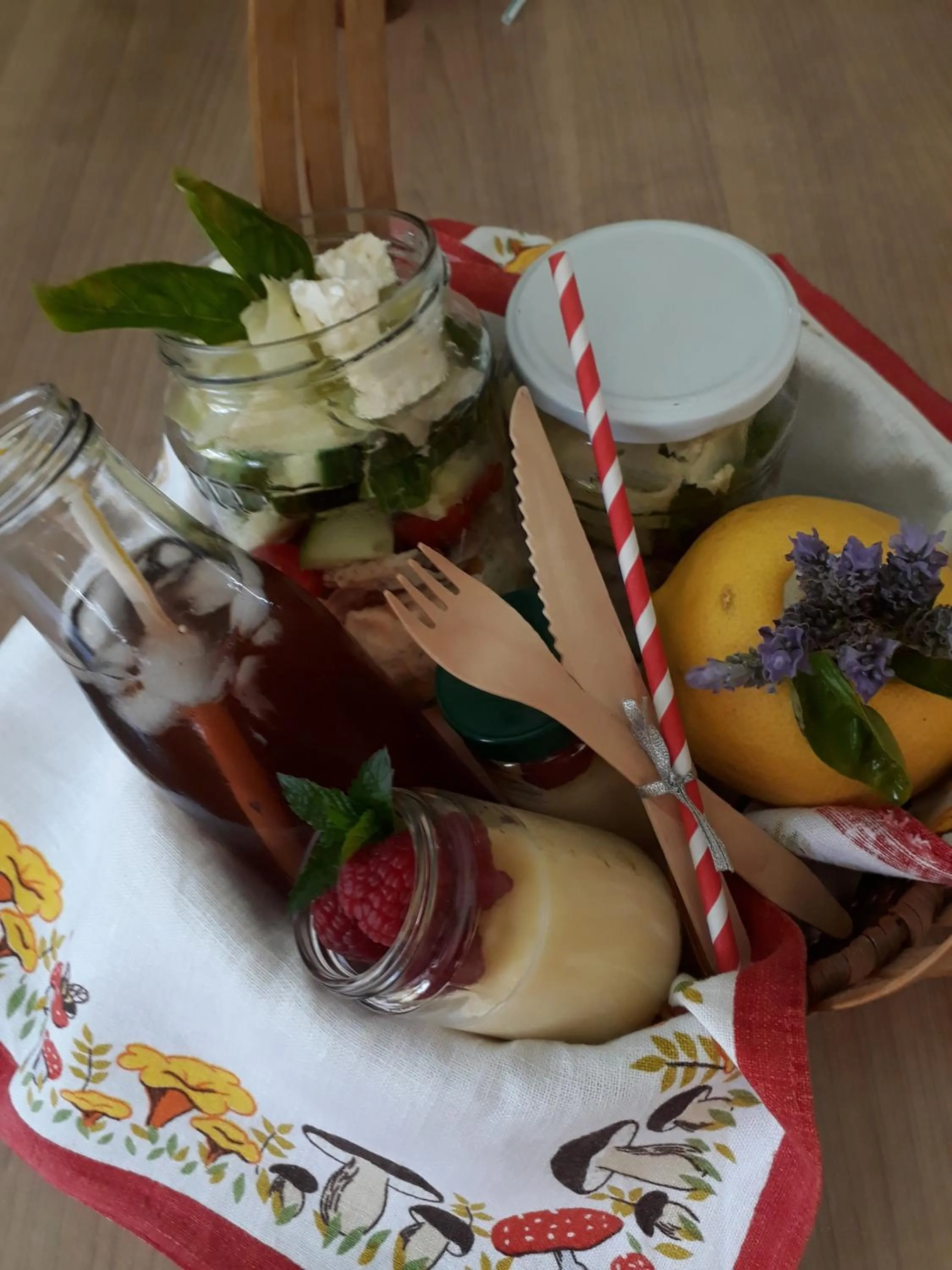 Lunch in Touraco Guesthouse