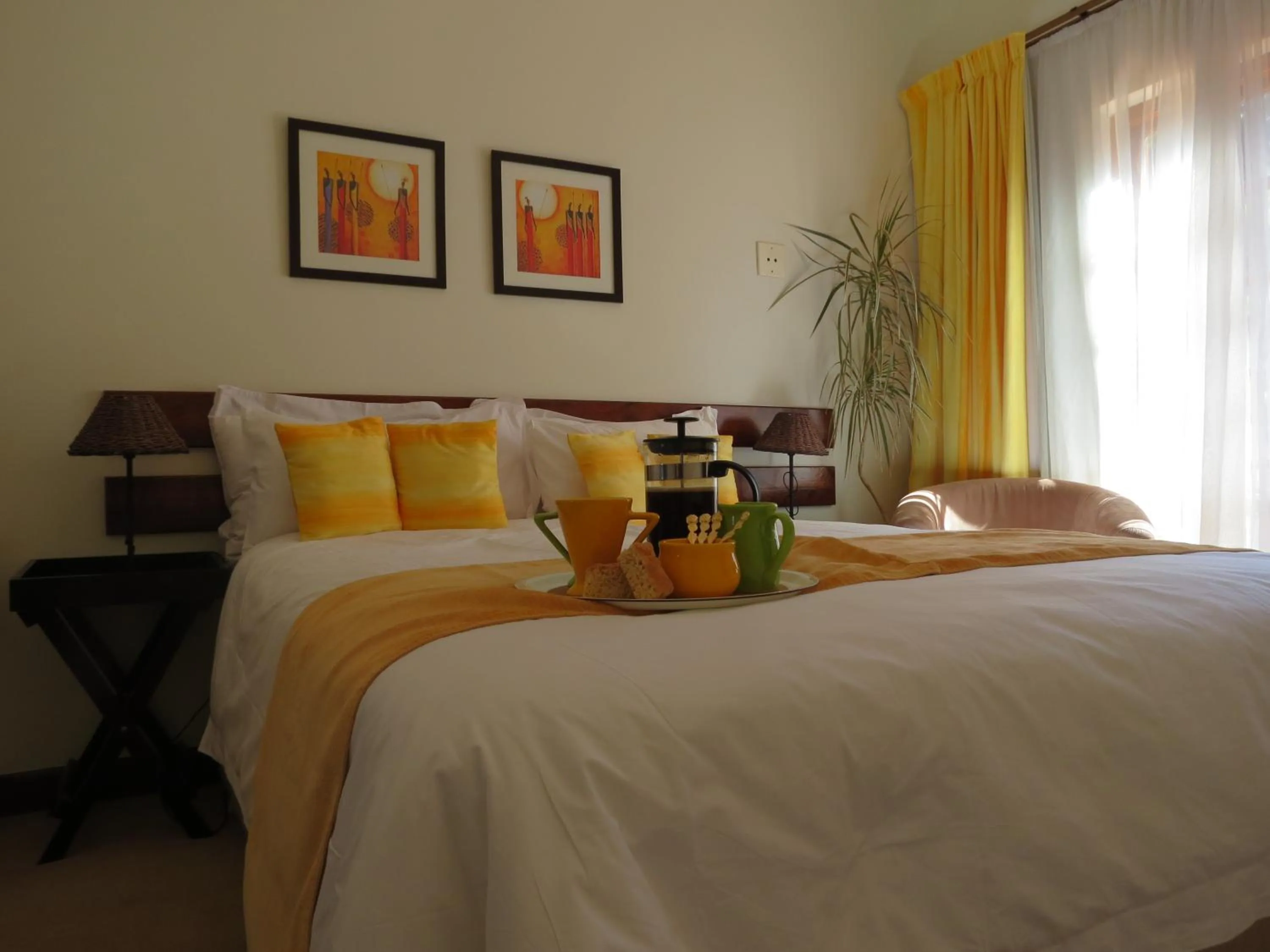 Bedroom in Touraco Guesthouse