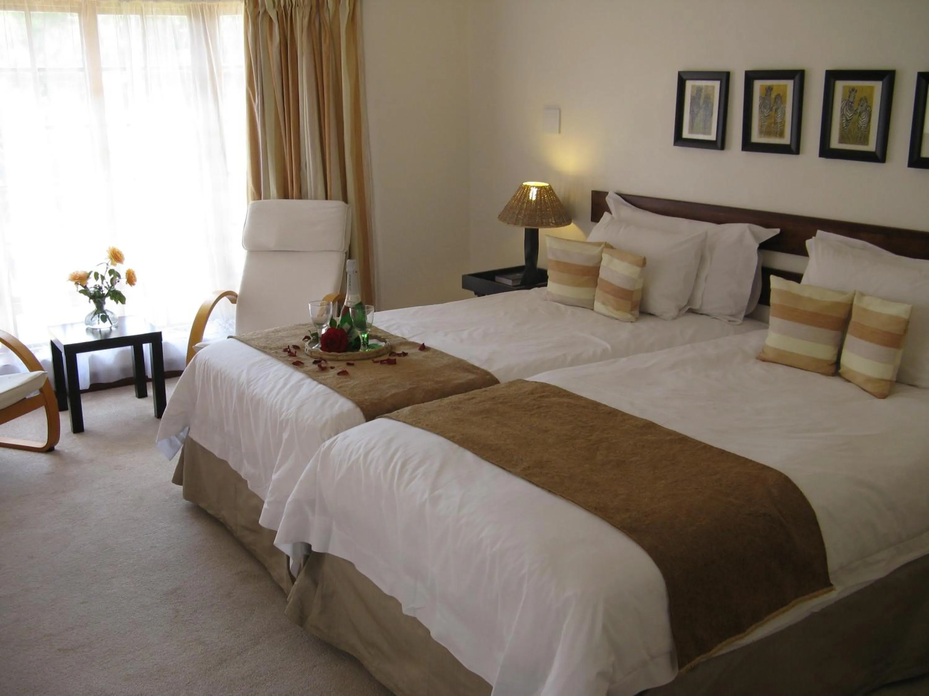 Decorative detail in Touraco Guesthouse