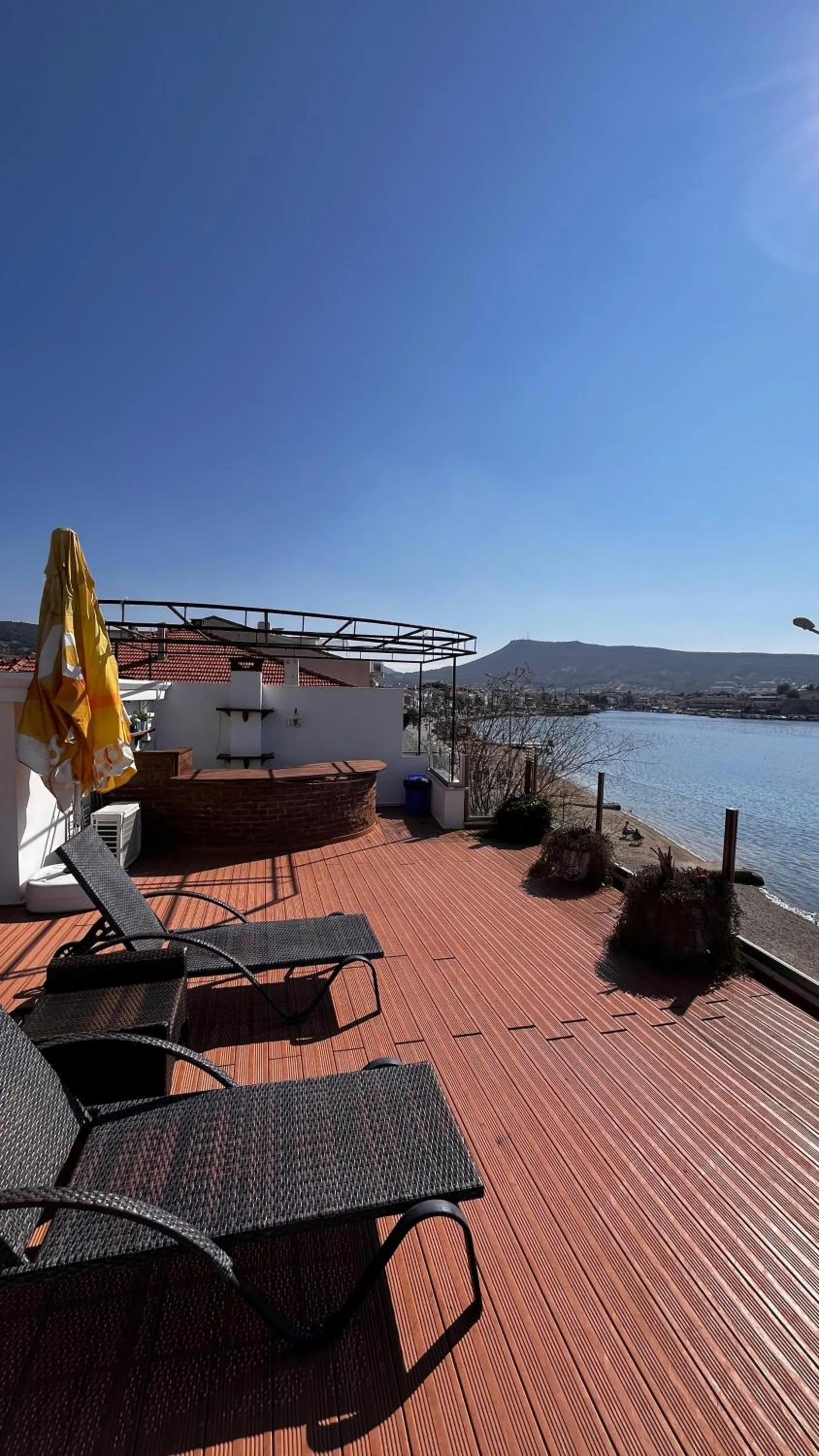 Balcony/Terrace in Foca Antik Otel