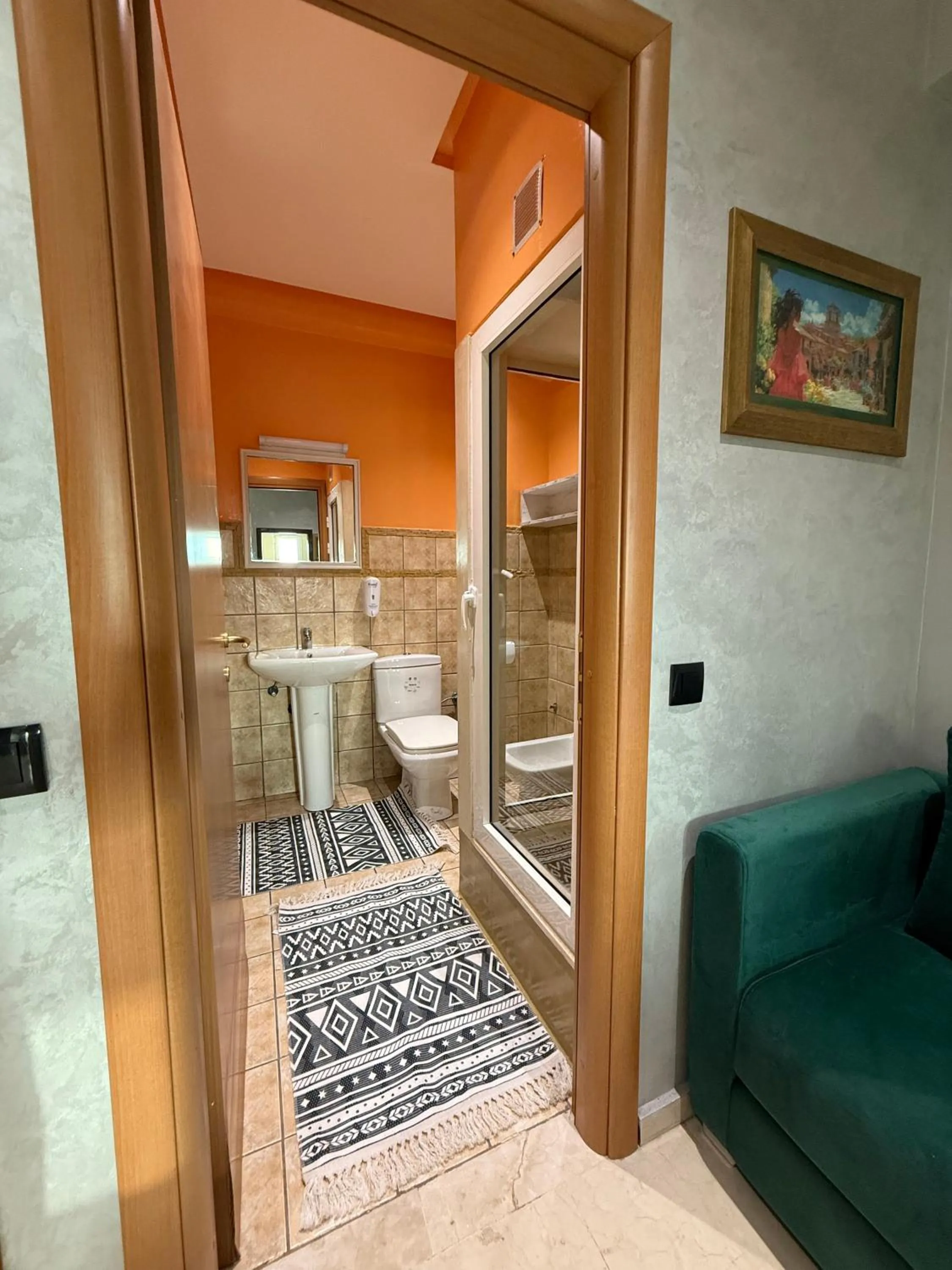 Bed in Appart Hôtel Oleandro