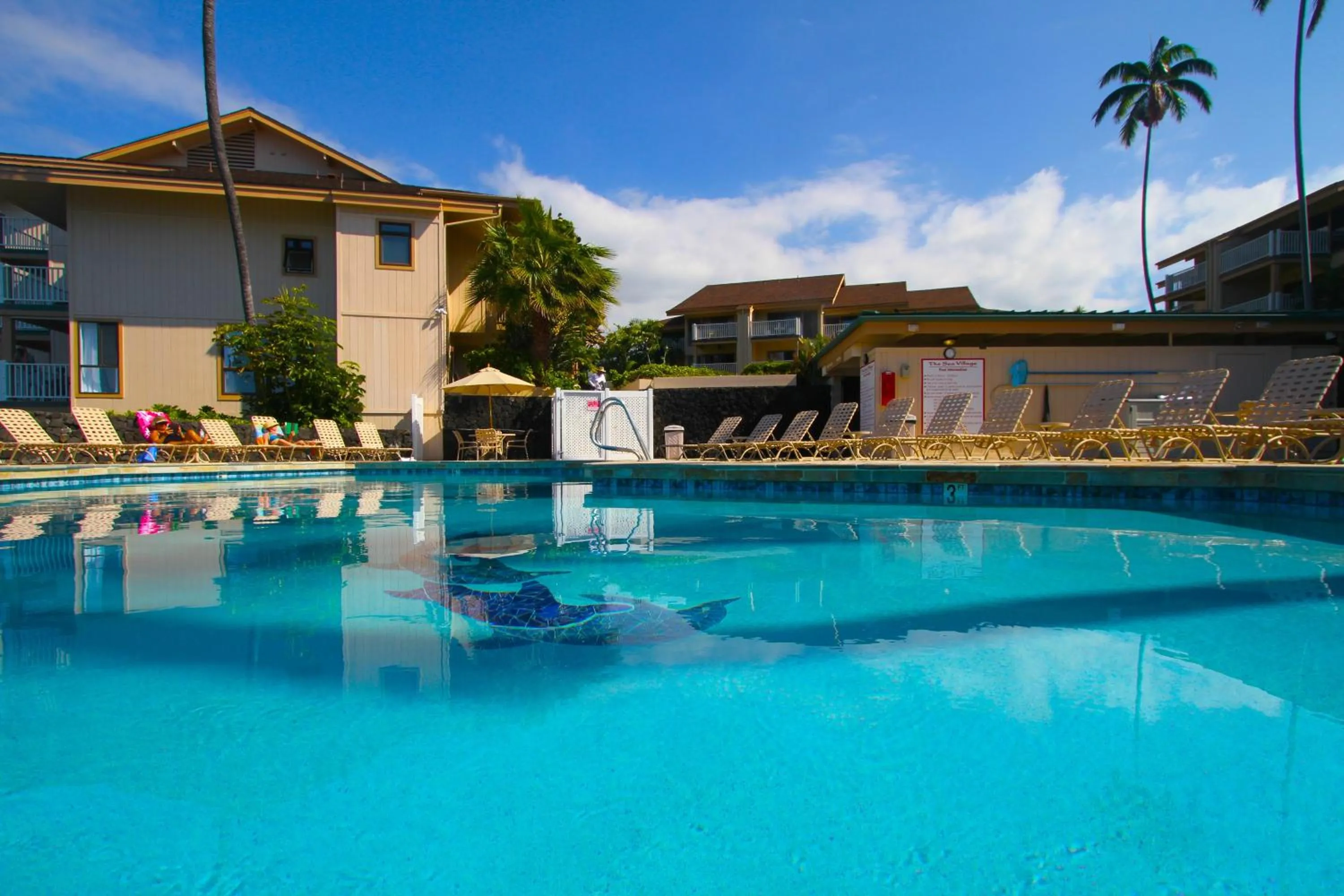 Swimming pool in Sea Village