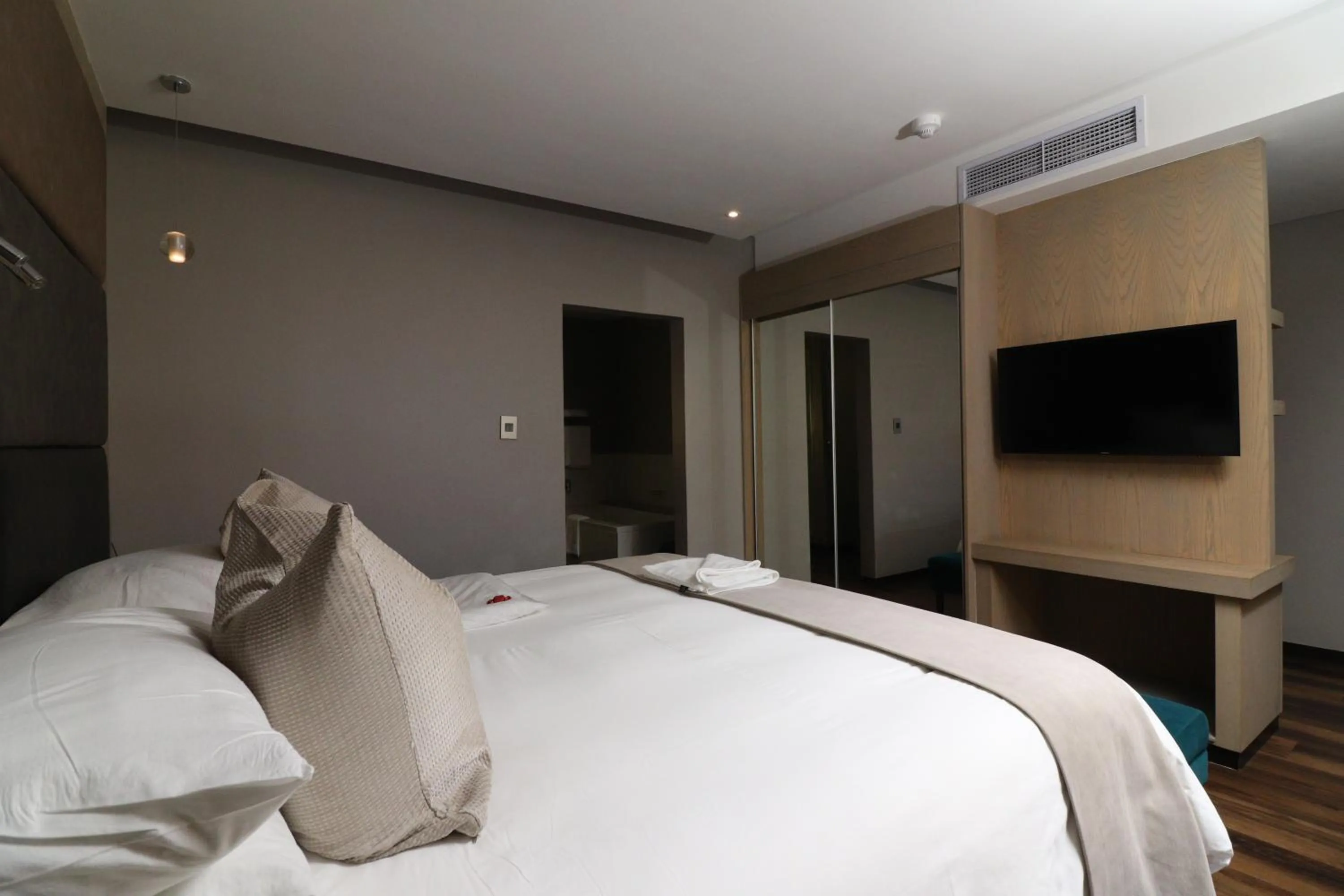 Bed in Happy Valley Hotel and Casino