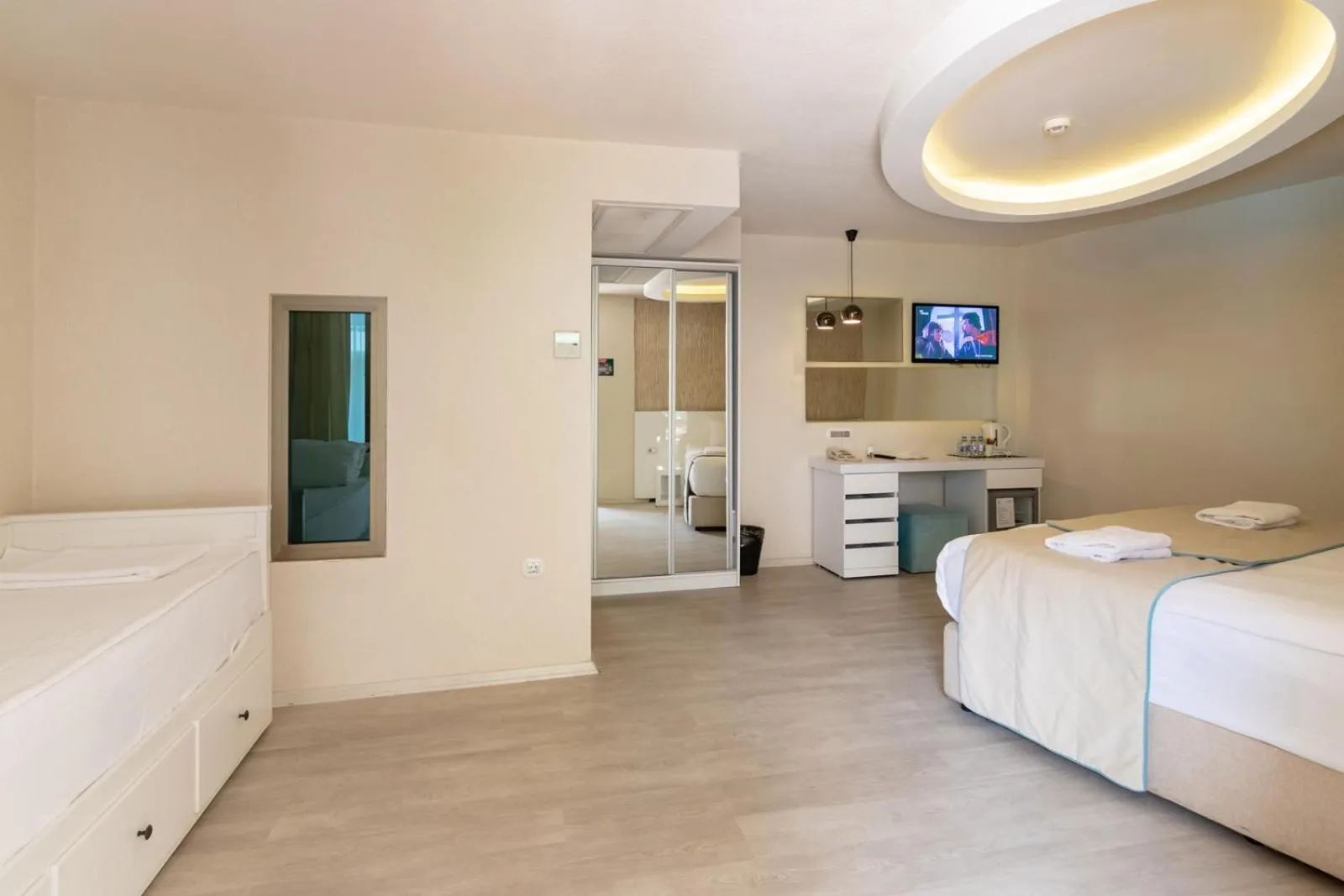 TV and multimedia, Bed in The D Hotel Çeşme Resort