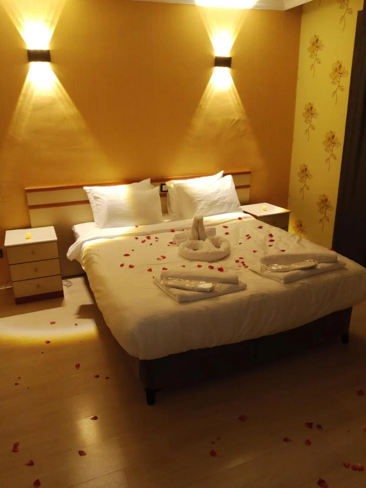 Bed in VANNA HOTEL sPA
