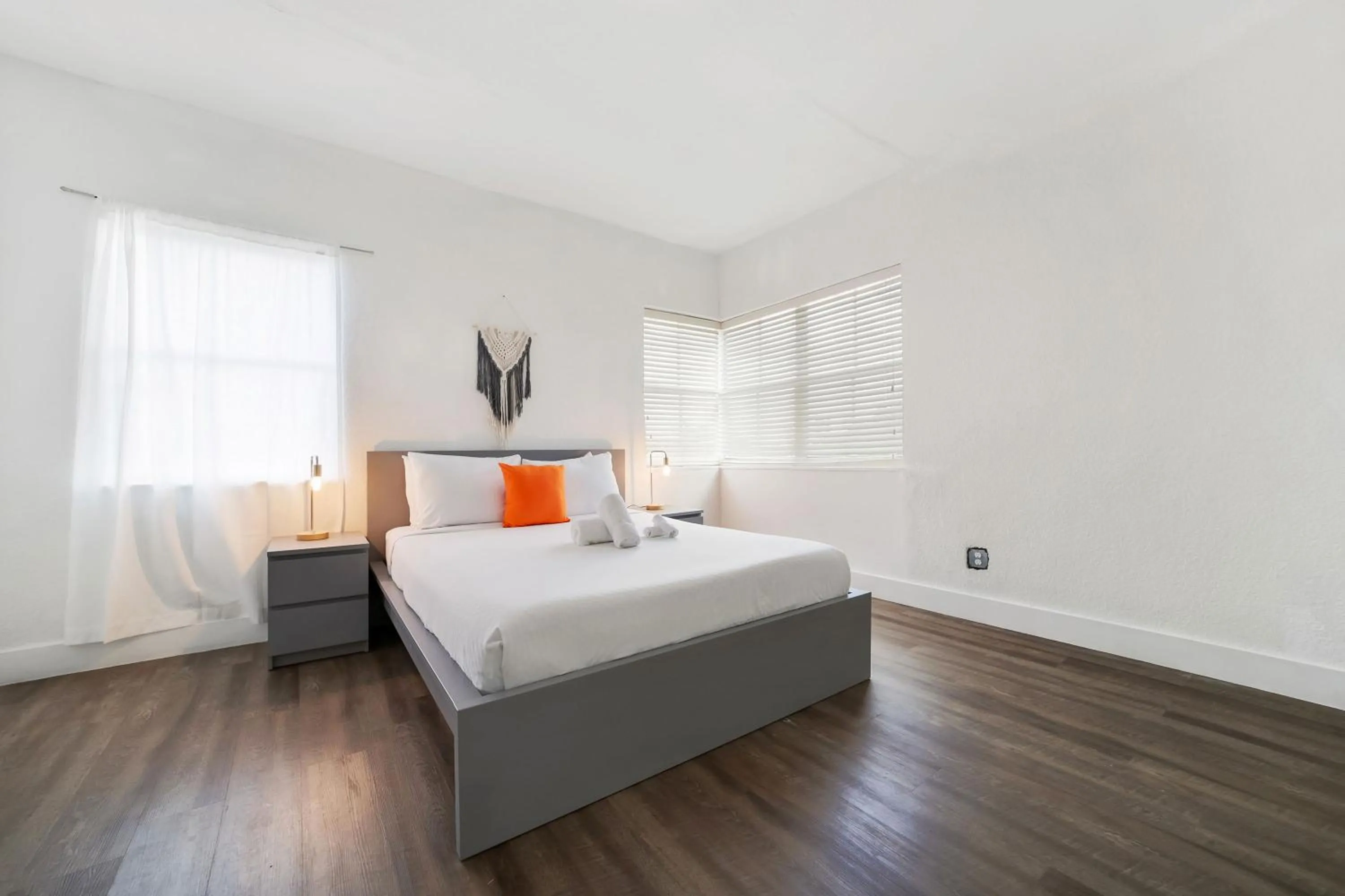 Bed in Treehouse Hotel