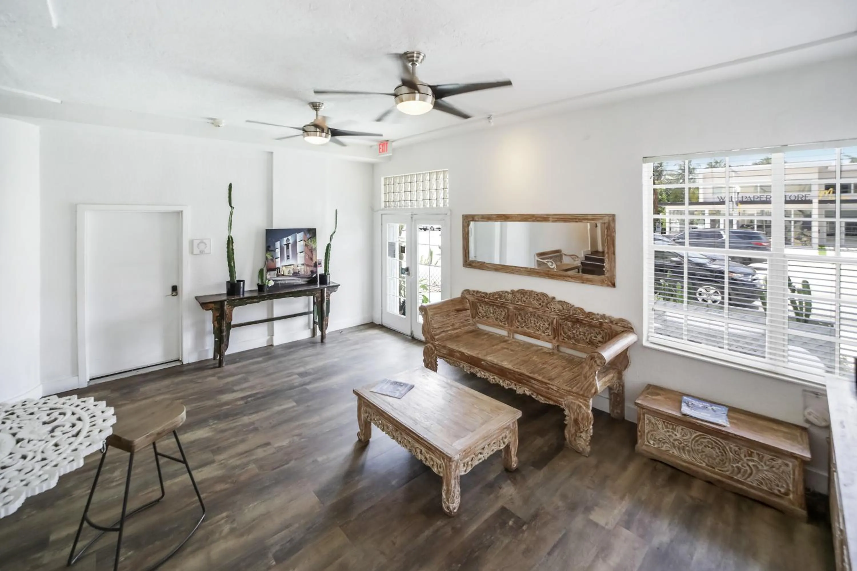 Property building in Treehouse Hotel