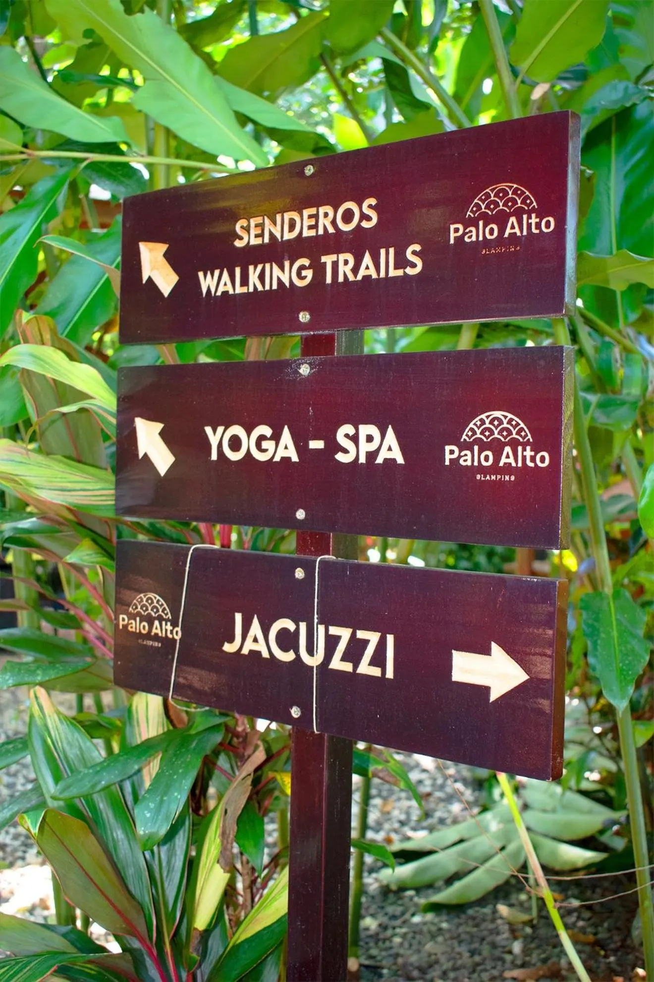 Property logo or sign in Palo Alto Glamping Hotel