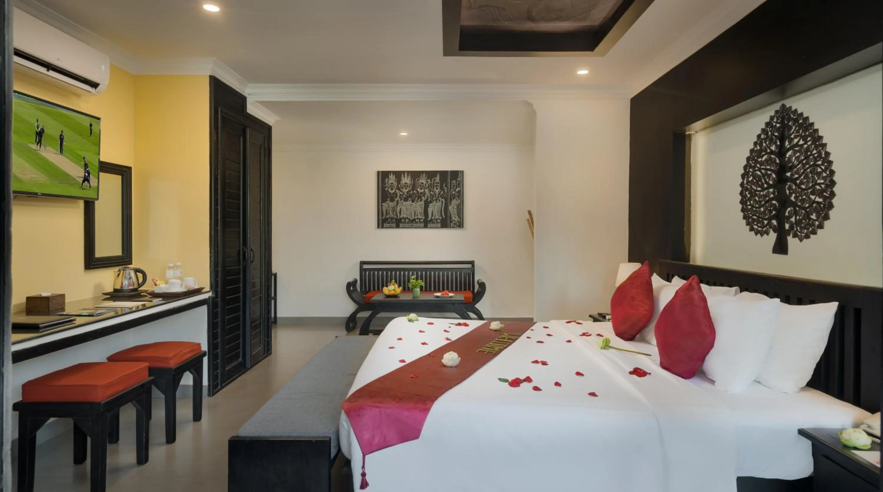 Bedroom, Bed in Khmer Mansion Boutique Hotel