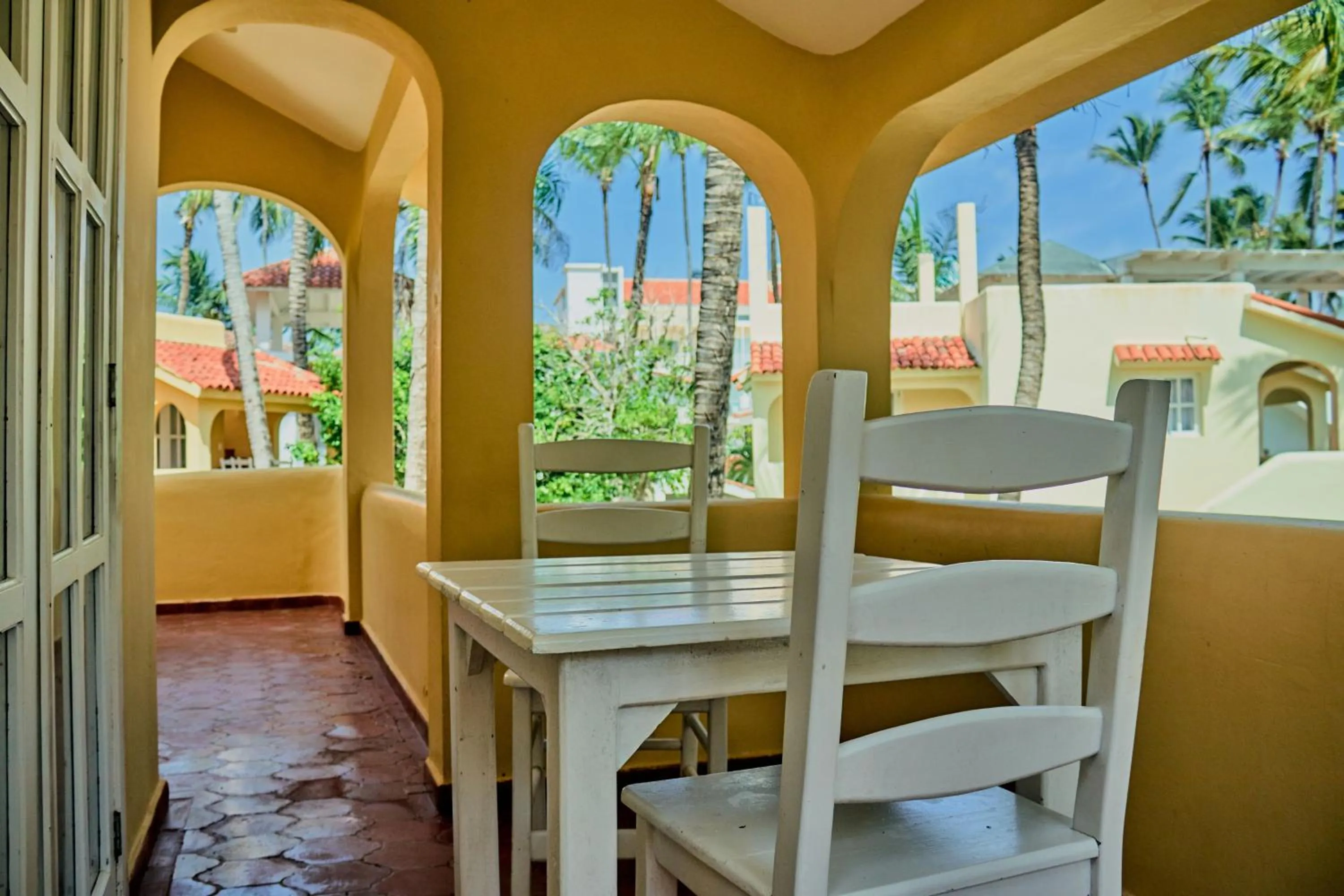Balcony/Terrace in Los Corales Beach Village Punta Cana - The original