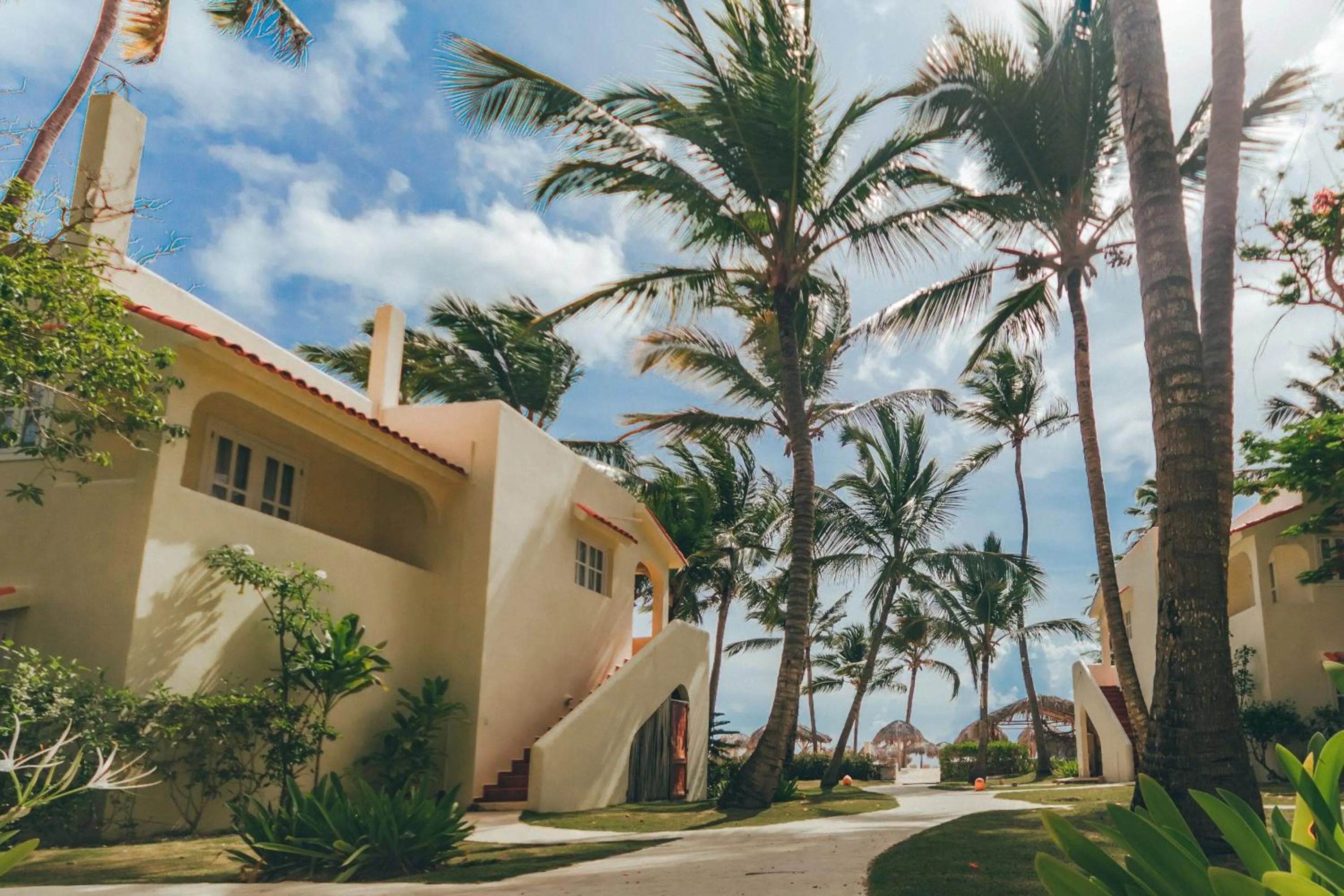 Garden view in Los Corales Beach Village Punta Cana - The original