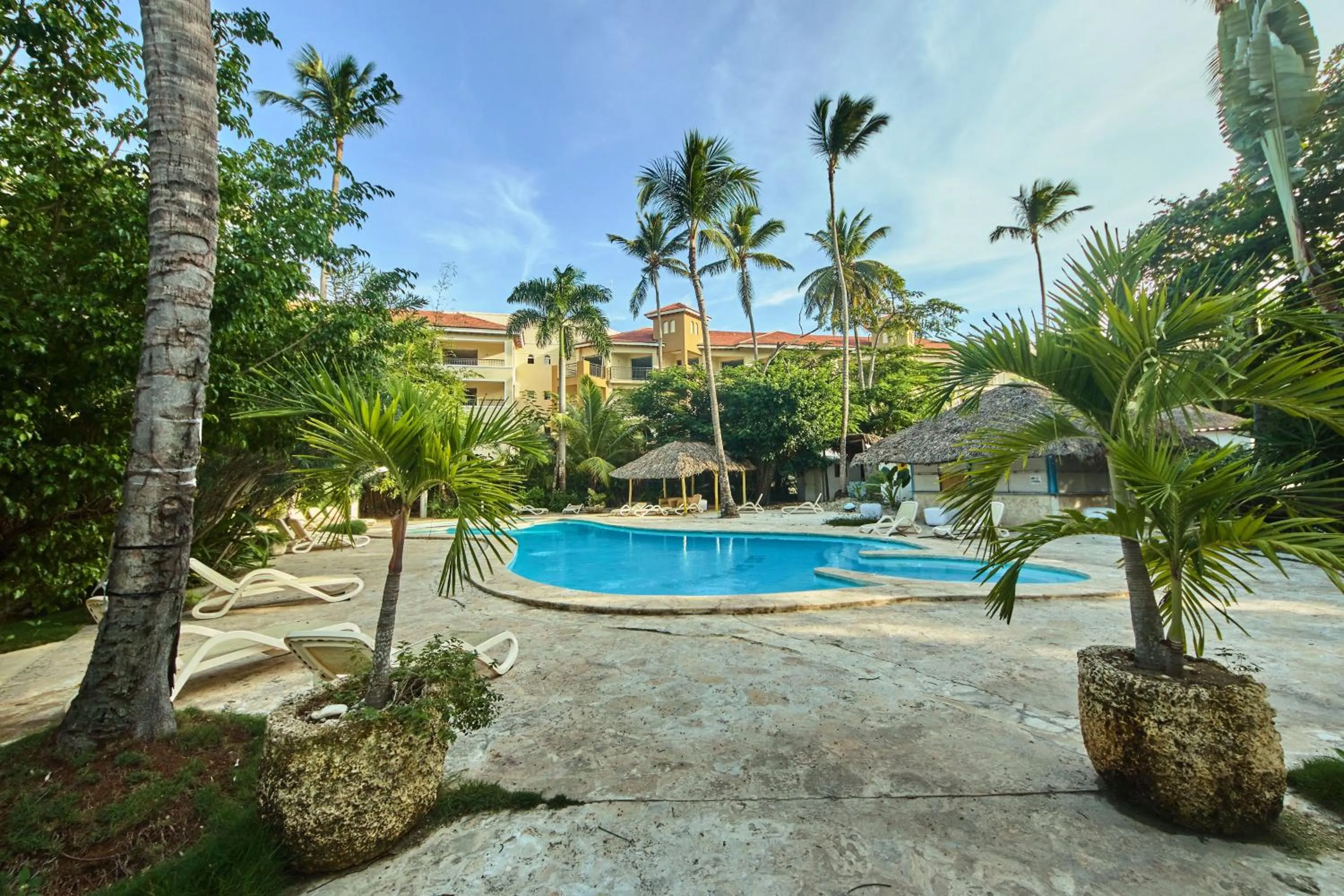 Swimming pool in Los Corales Beach Village Punta Cana - The original