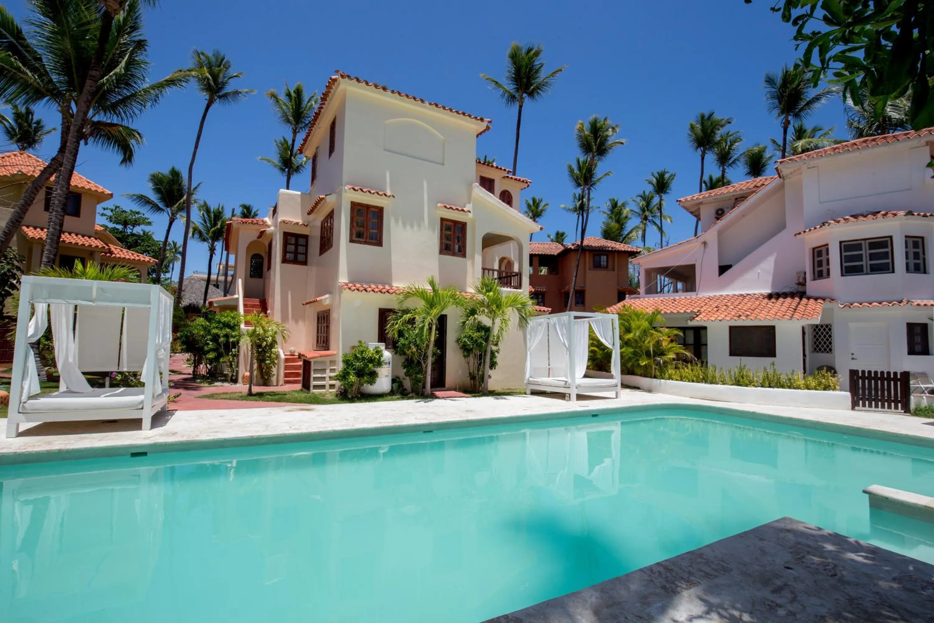 Swimming pool in Los Corales Beach Village Punta Cana - The original