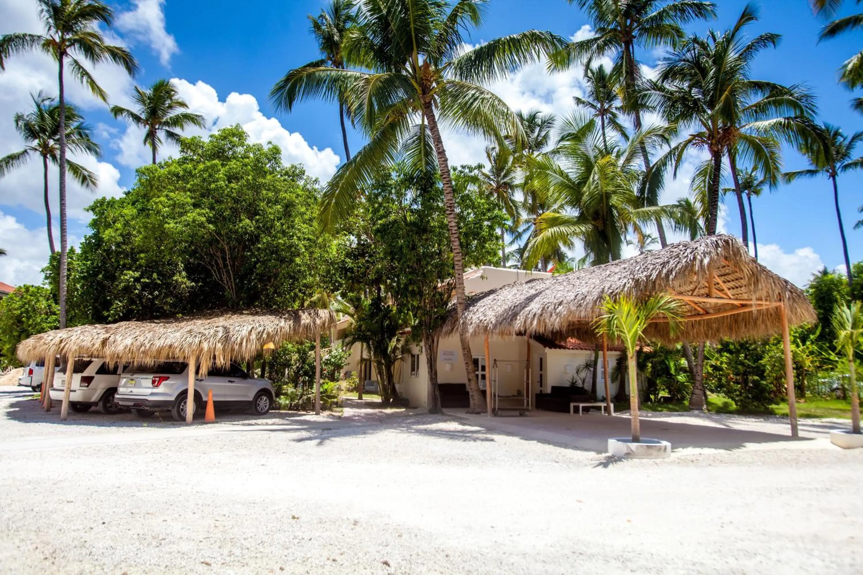 Parking in Los Corales Beach Village Punta Cana - The original