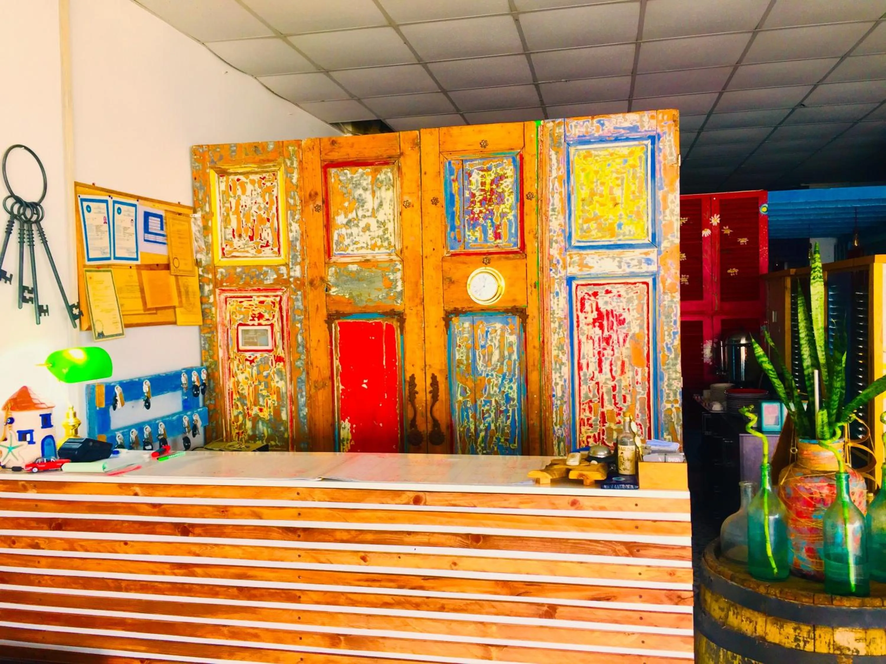 Lobby or reception in Hotel Barba