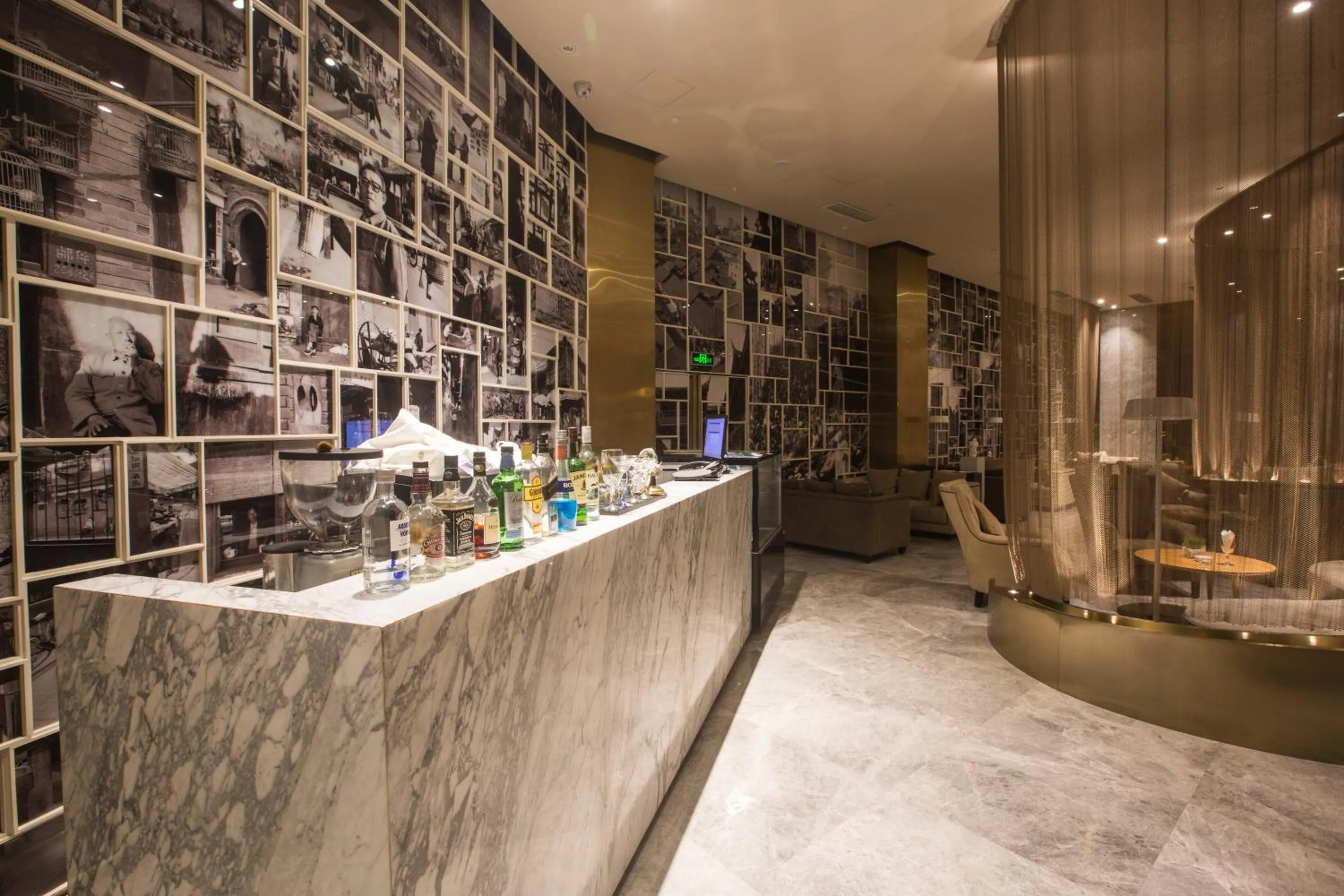 Lounge or bar in Skytel Hotel Chengdu-City Center