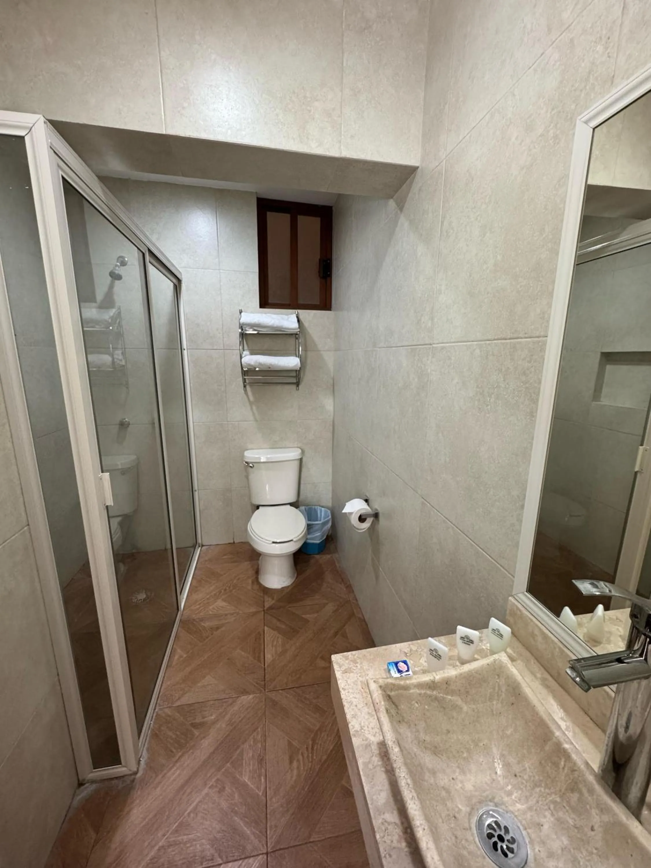 Bathroom in Hotel Plaza Express