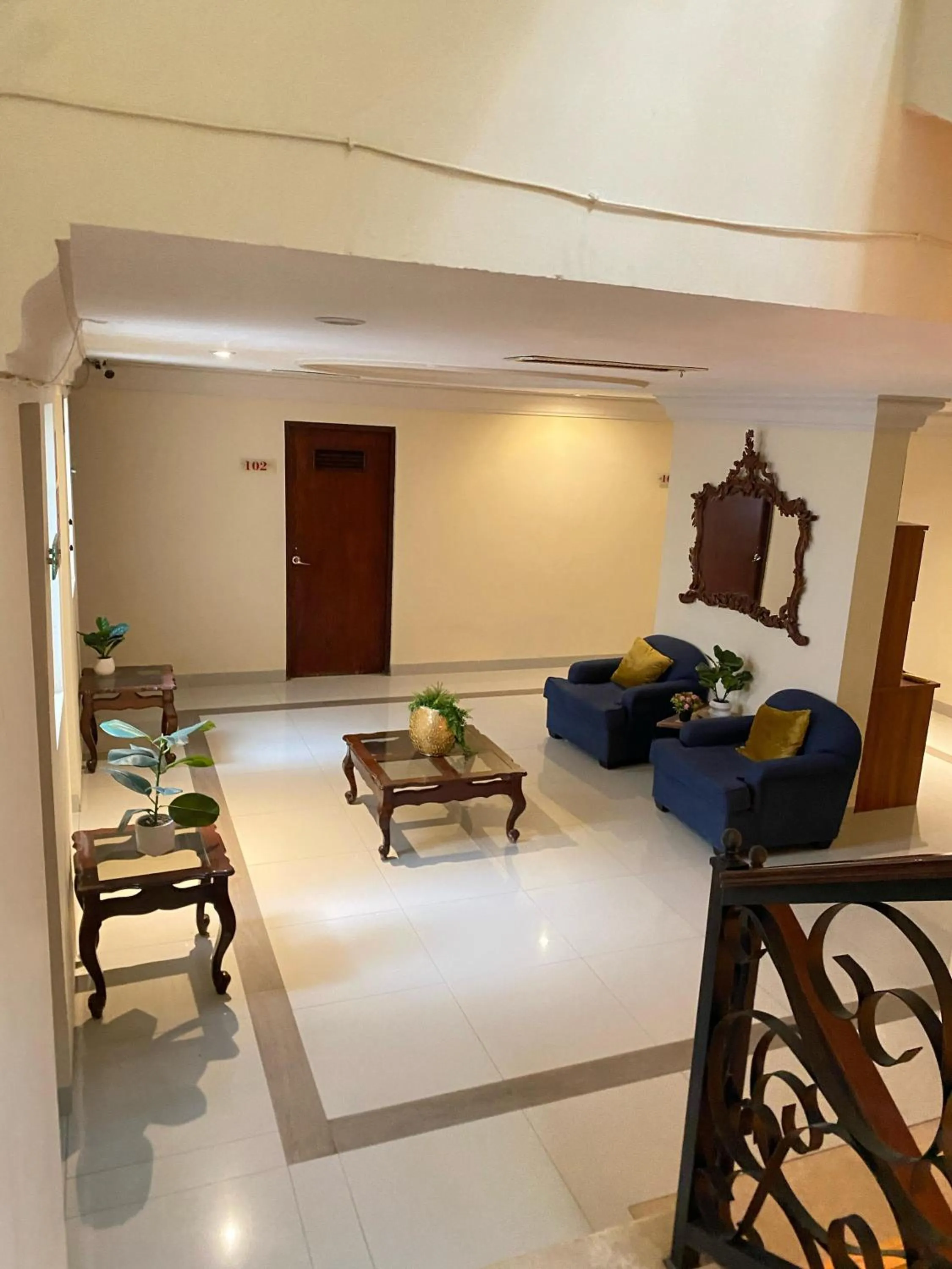 Living room in Hotel Plaza Express